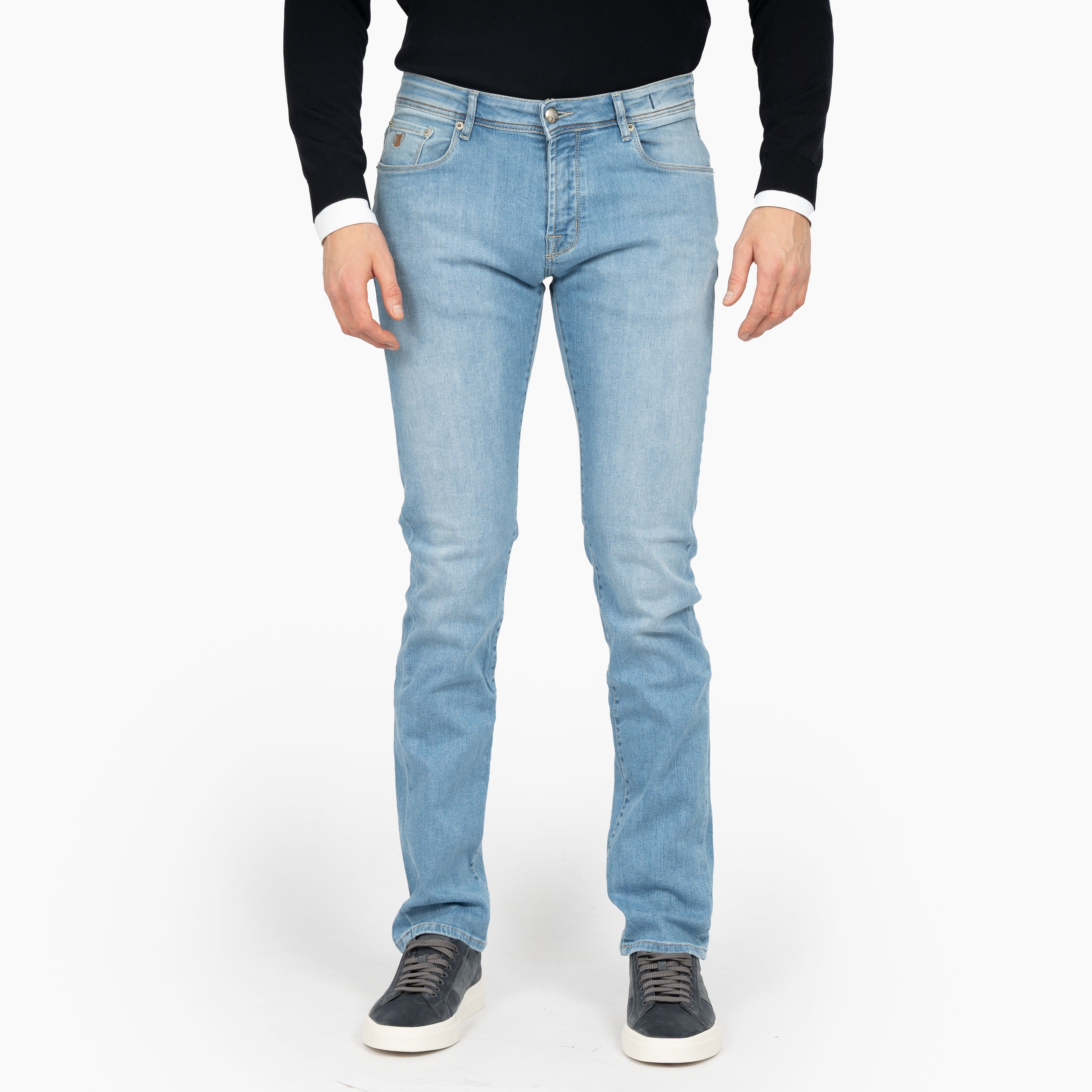 Atelier Noterman Jeans lichtblauw