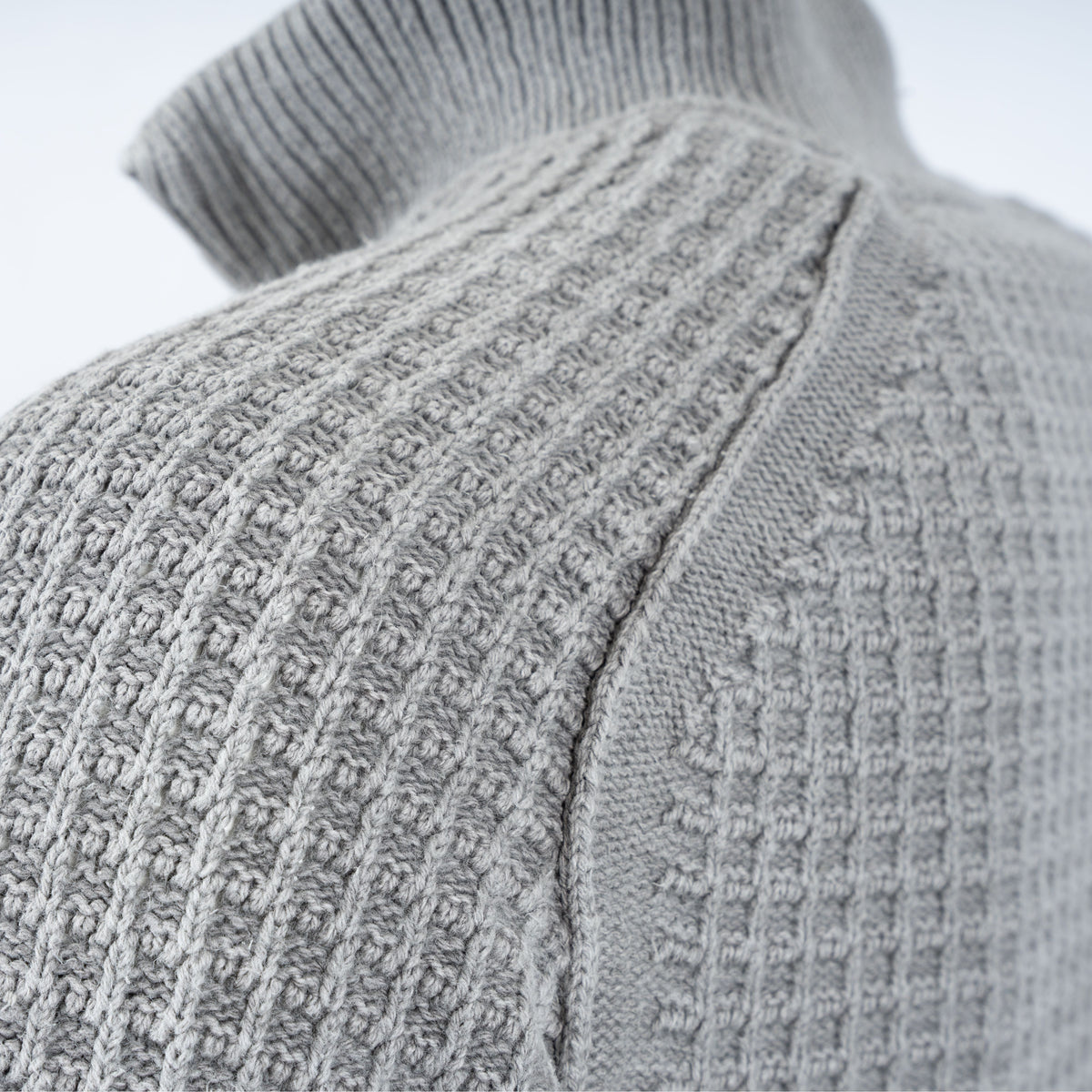 Stone Island Gebreid Vest Grijs | Recovered Cotton