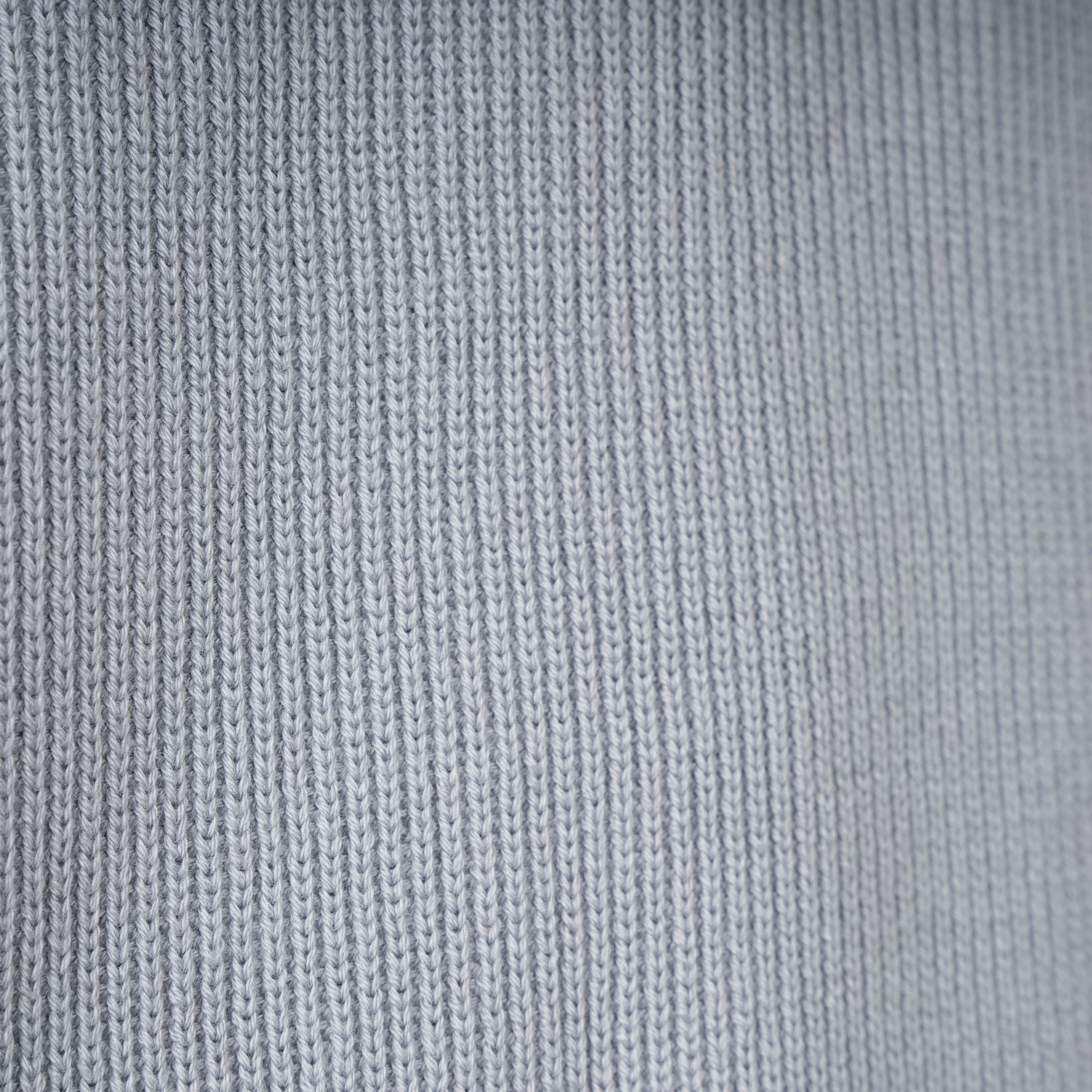 Stone Island Gebreide Trui met Rits Grijs | Soft Organic Cotton
