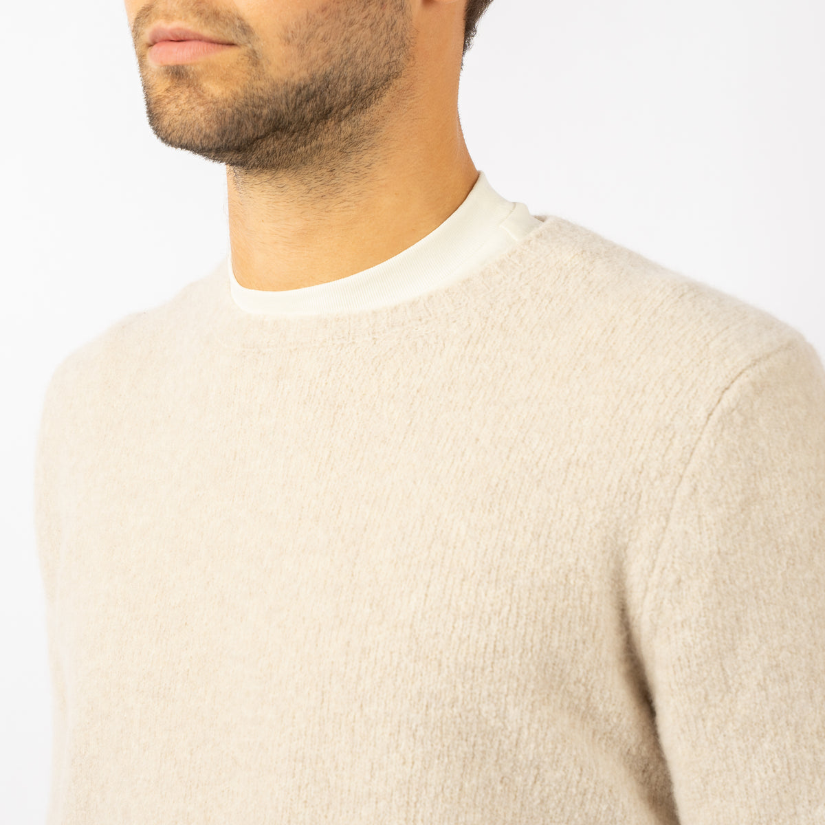 Fedeli Gebreide Trui Beige | Argentina Cocktail