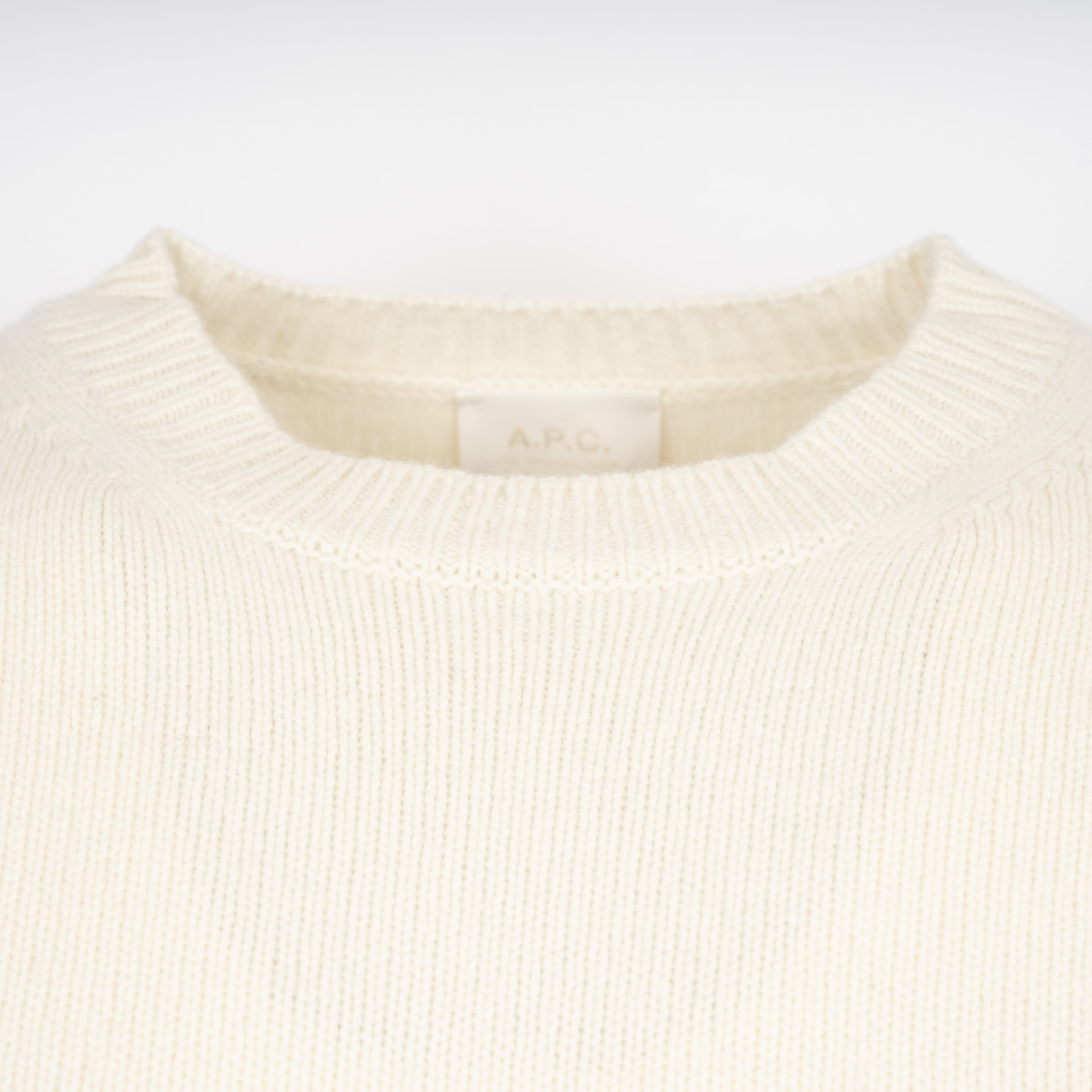 A.P.C. Gebreide Trui Crème | Pull Edmond