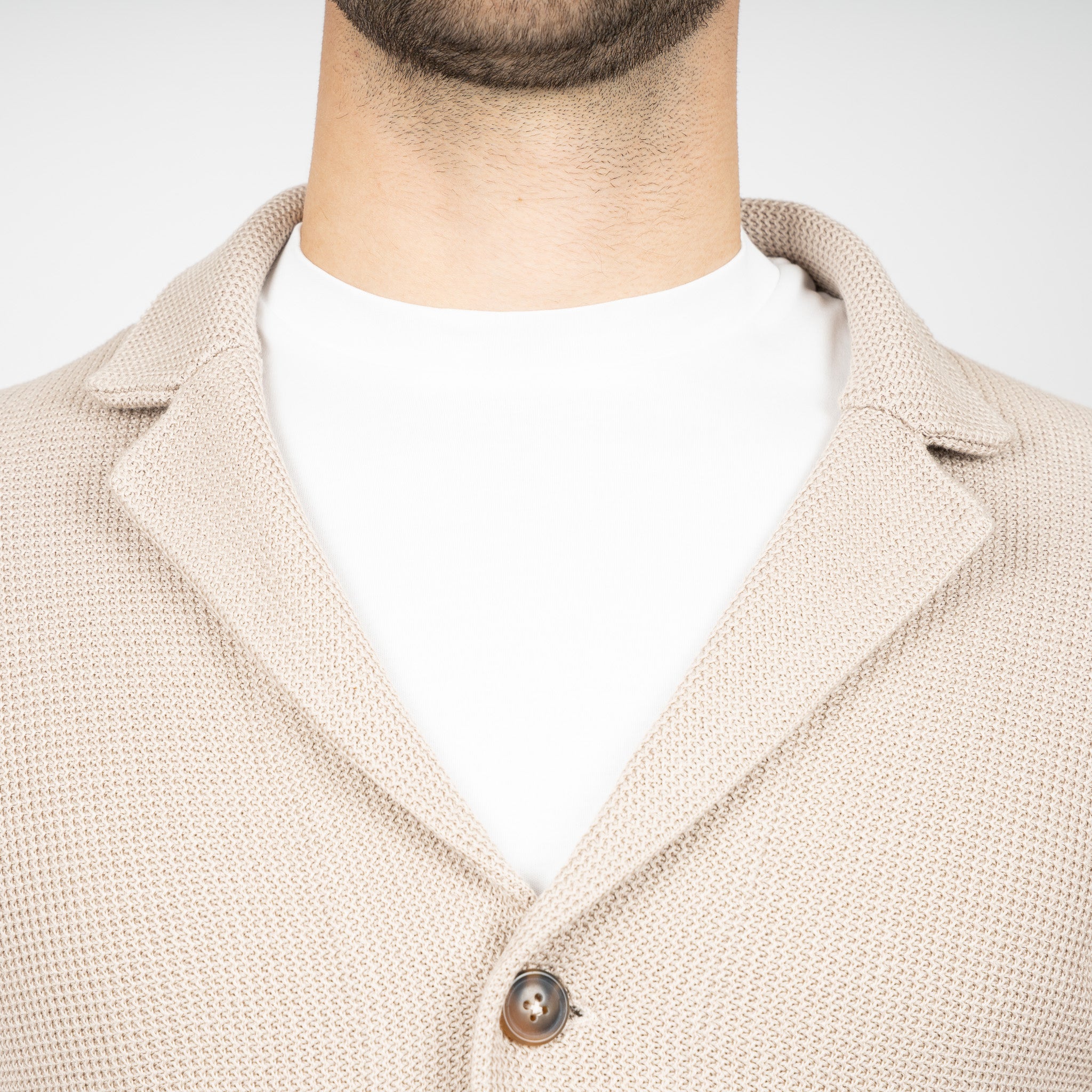 SEVEN DIALS Cardigan Beige | Callum