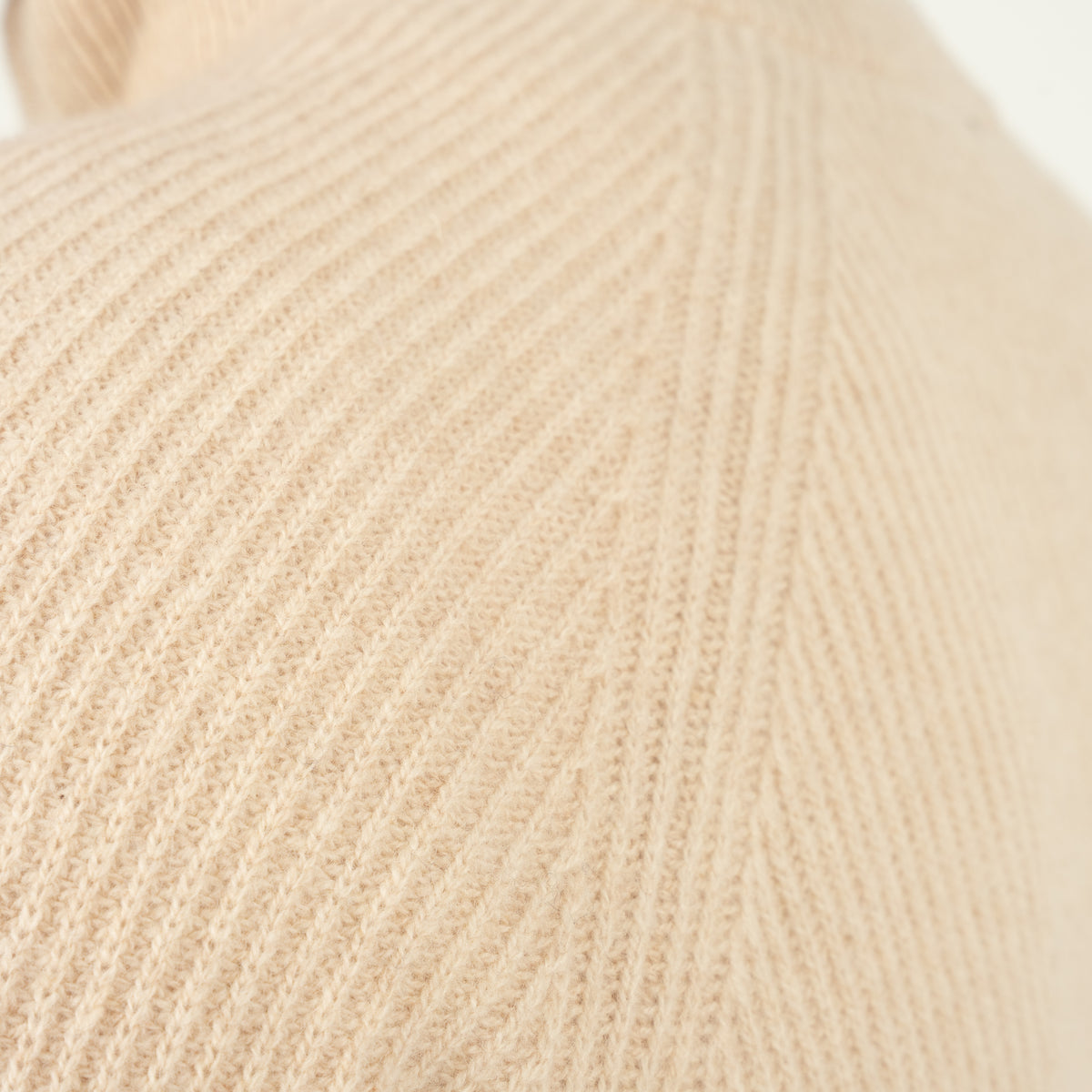 SEVEN DIALS Gebreide Trui met Rits Beige | Saigon