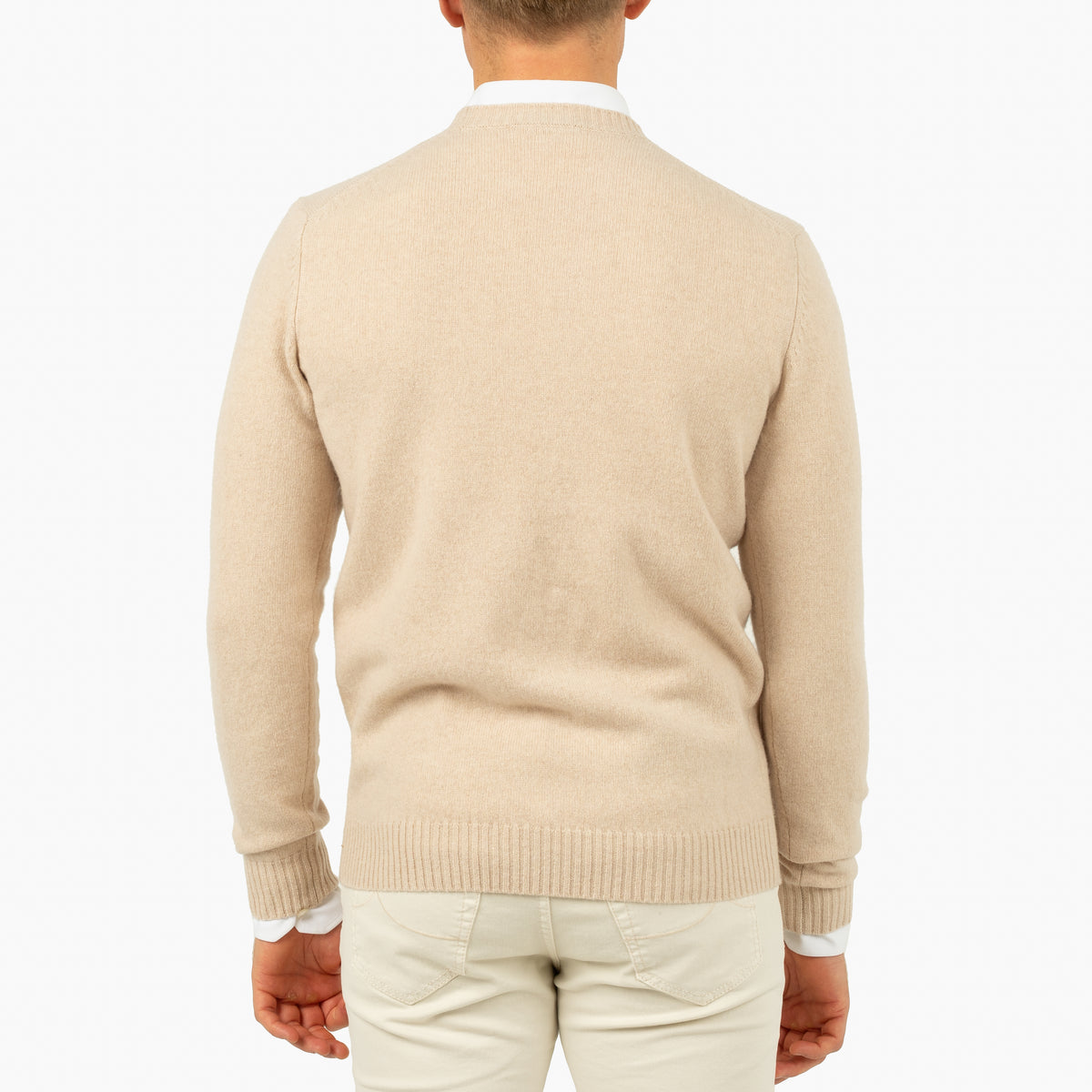 SEVEN DIALS Gebreide Trui Beige | Lusaka