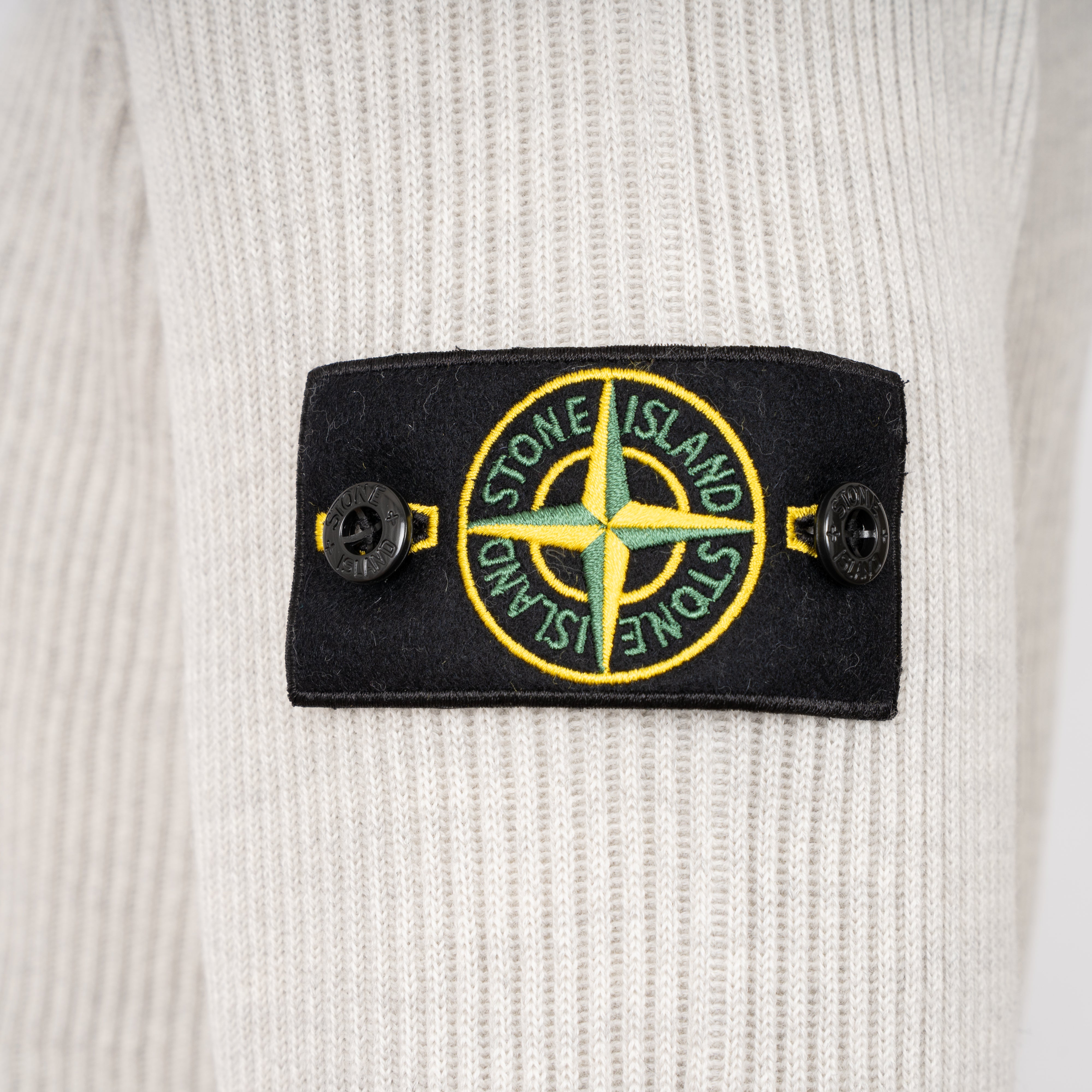 Stone Island Gebreide Trui Beige | Regular Fit RWS Wool