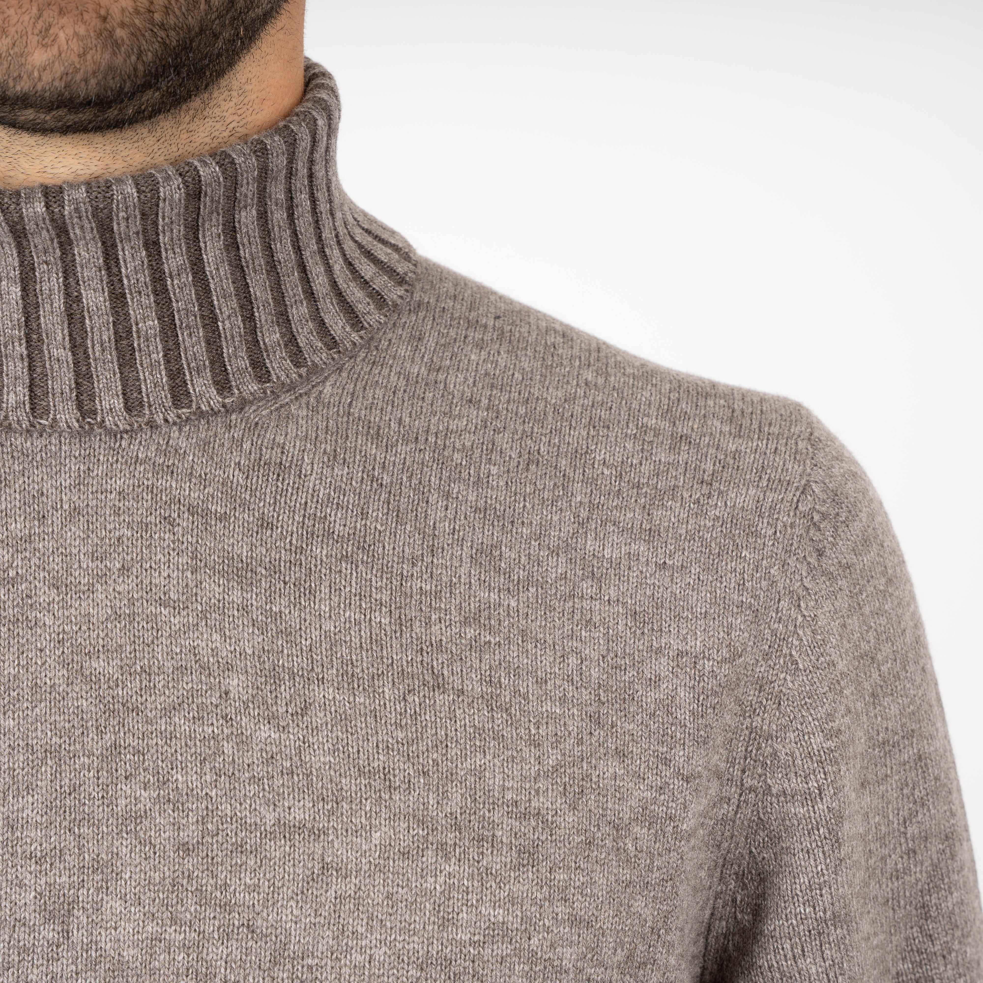 Gran Sasso Coltrui Bruin | Cashmere Lana