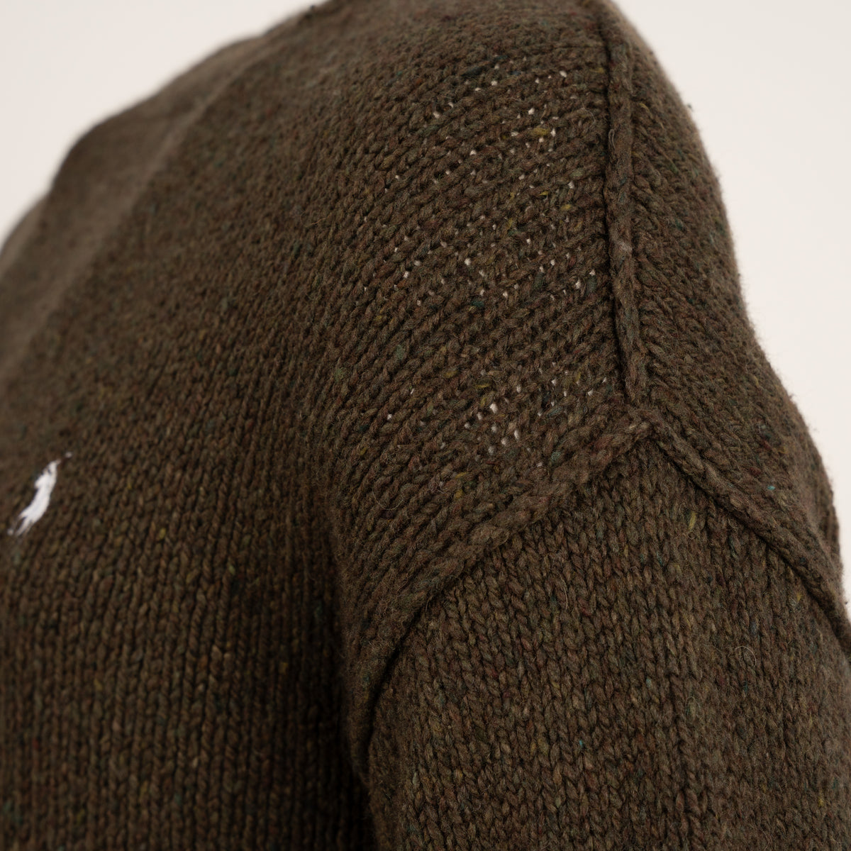 Ralph Lauren Gebreide Trui Bruin | Wool-Blend