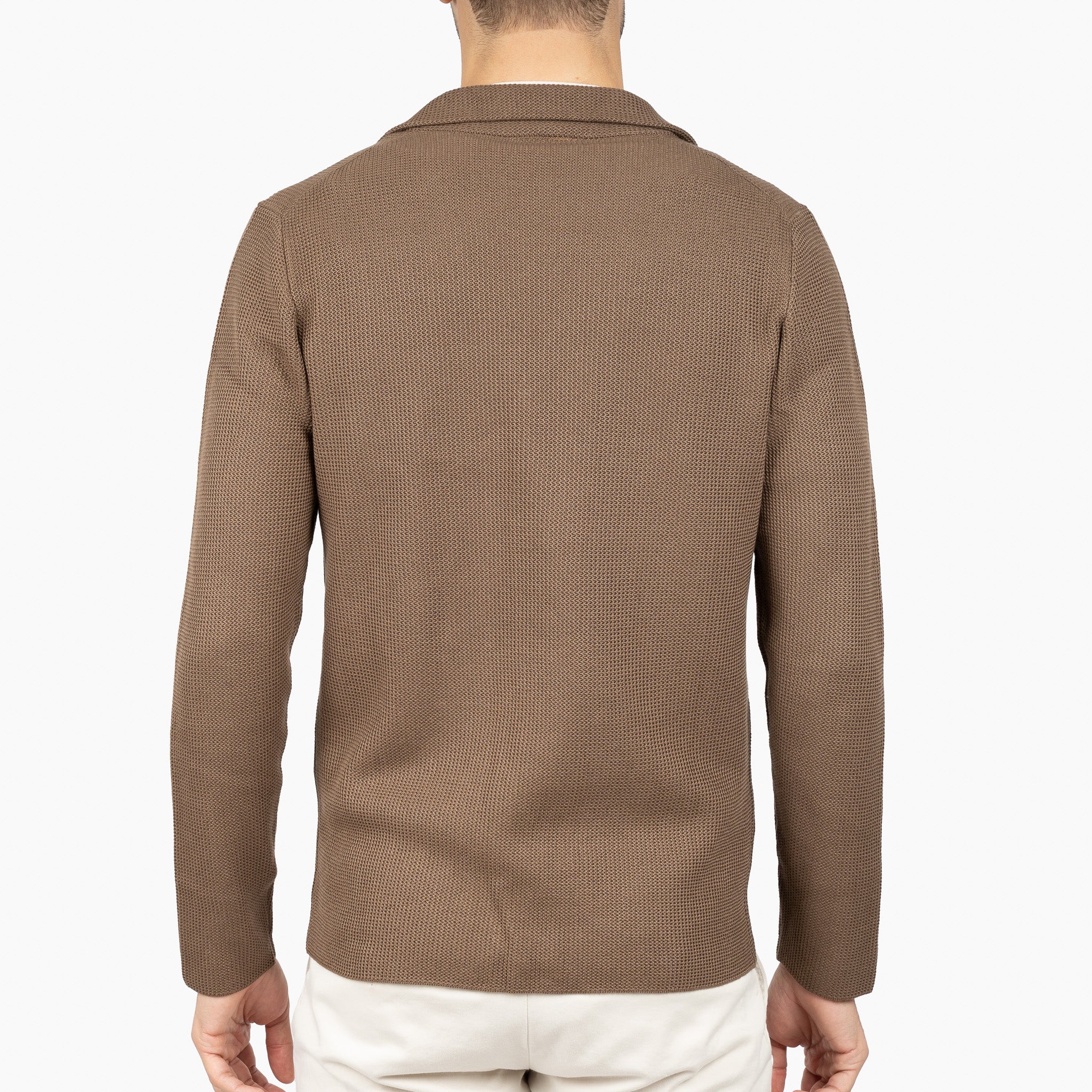SEVEN DIALS Cardigan Middelbruin | Callum