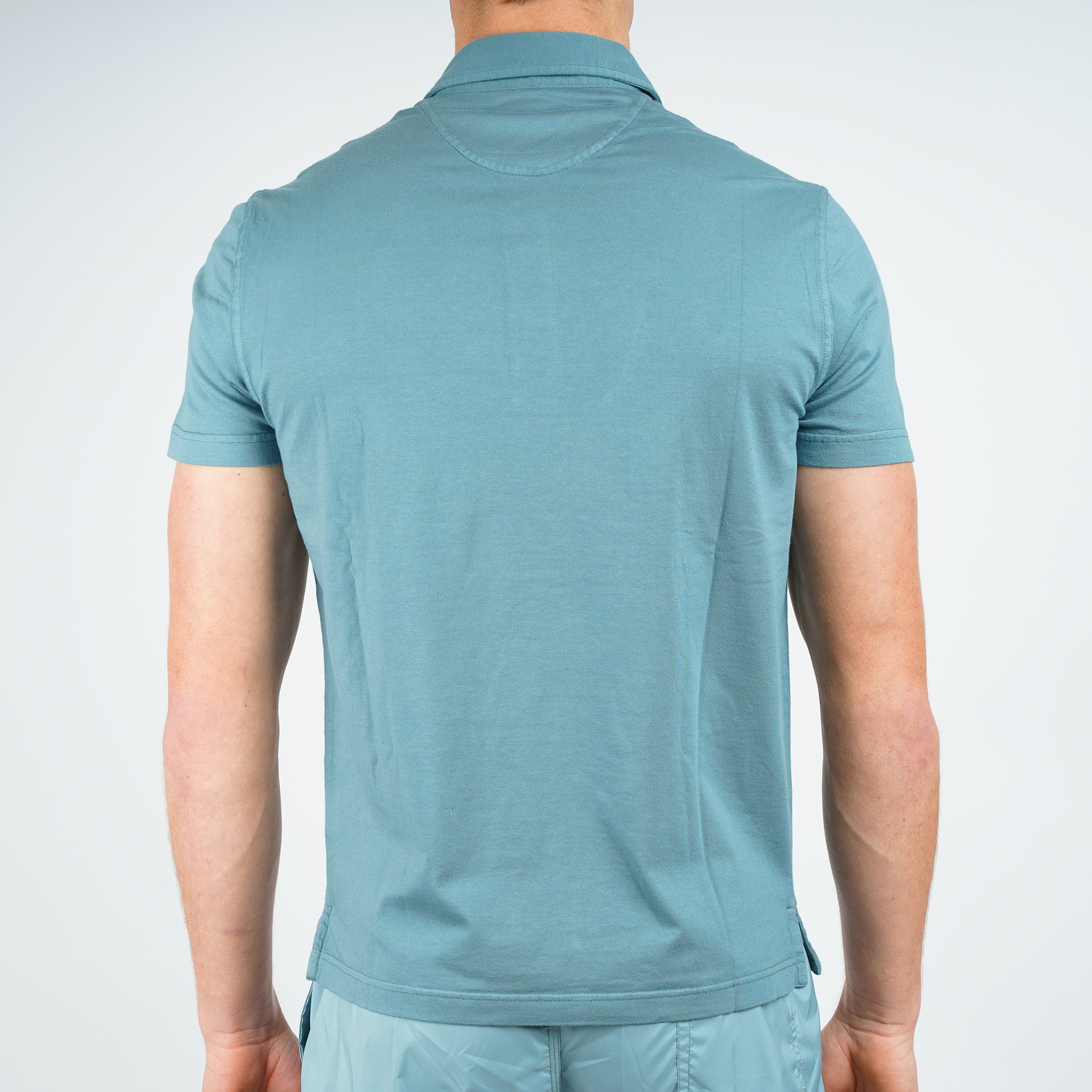 Fedeli Polo Petrolblauw | Jersey Cotton Flex