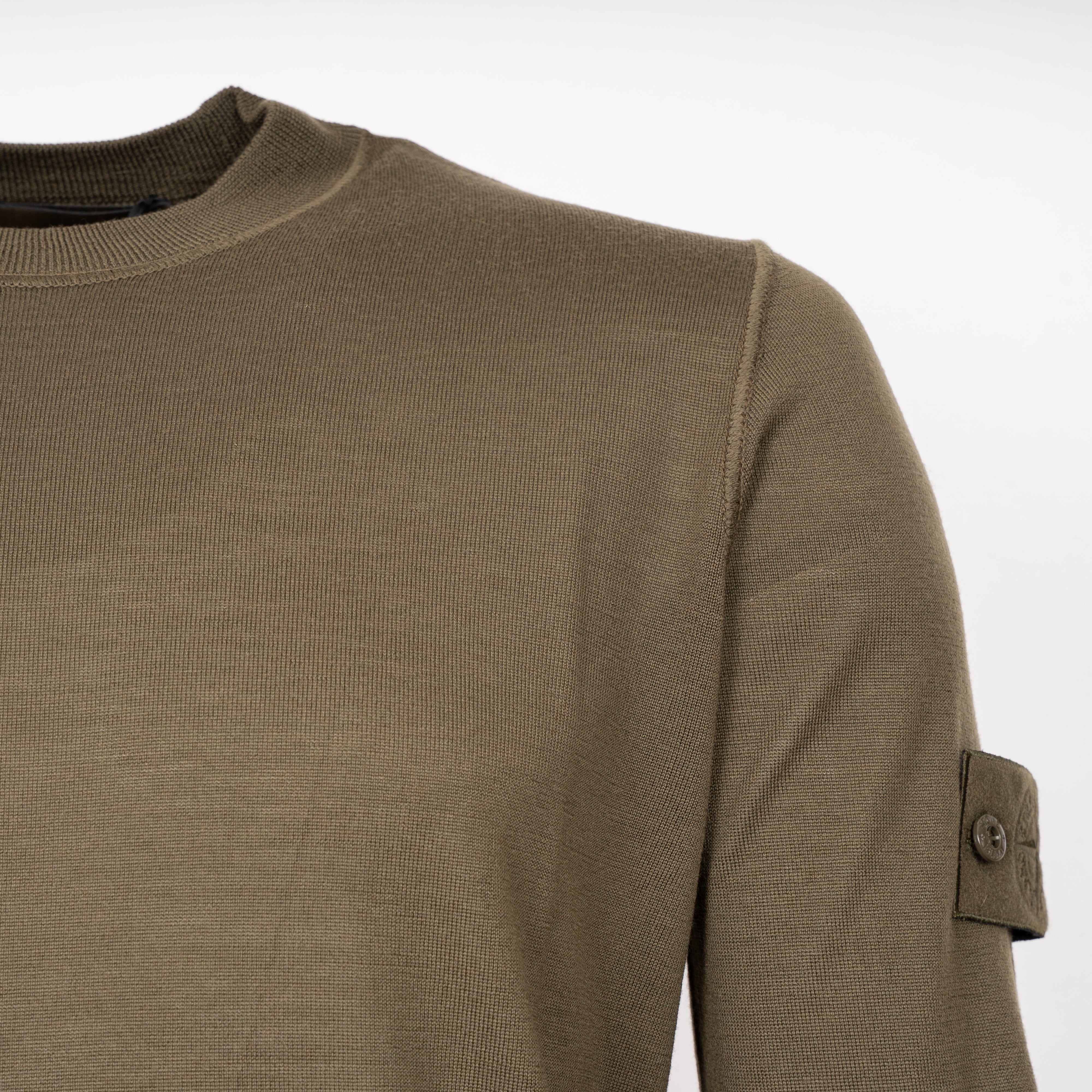 Stone Island Gebreide Trui Groen | Ghost