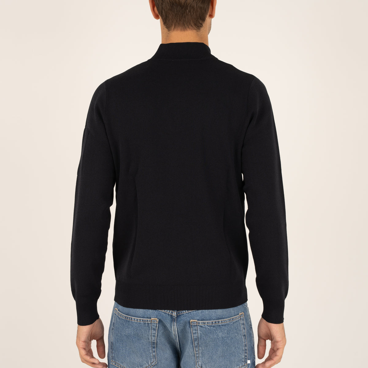 SEVEN DIALS Technische Trui met Knopenlijst Blauw | Tila