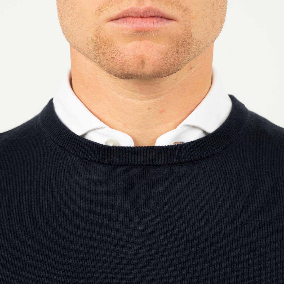 SEVEN DIALS Gebreide Trui Blauw | Denley