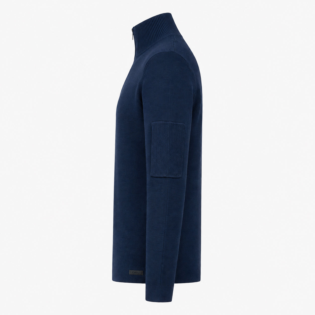 Genti Technische Trui met Rits Blauw | Cool Dry