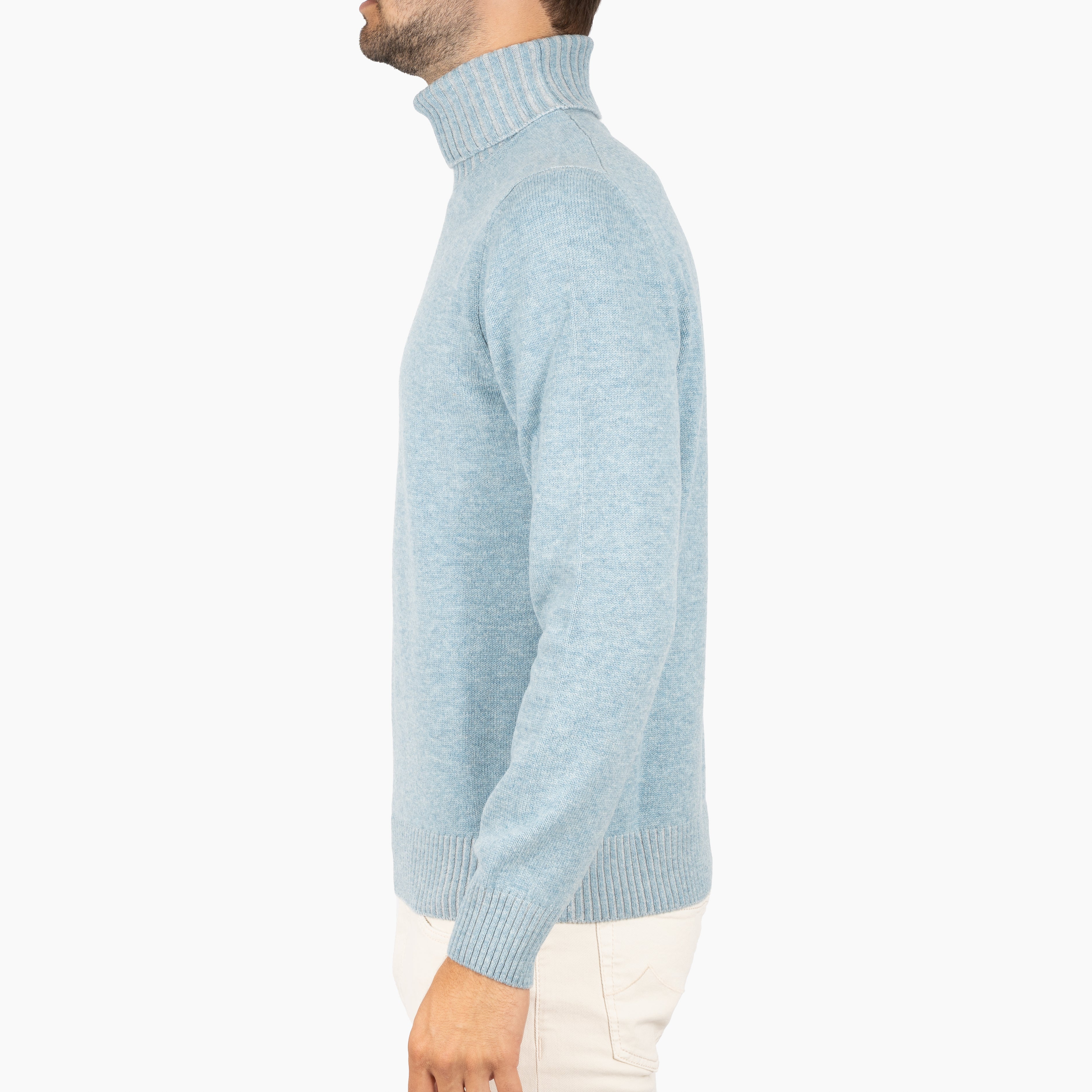 Gran Sasso Coltrui Lichtblauw | Cashmere Lana
