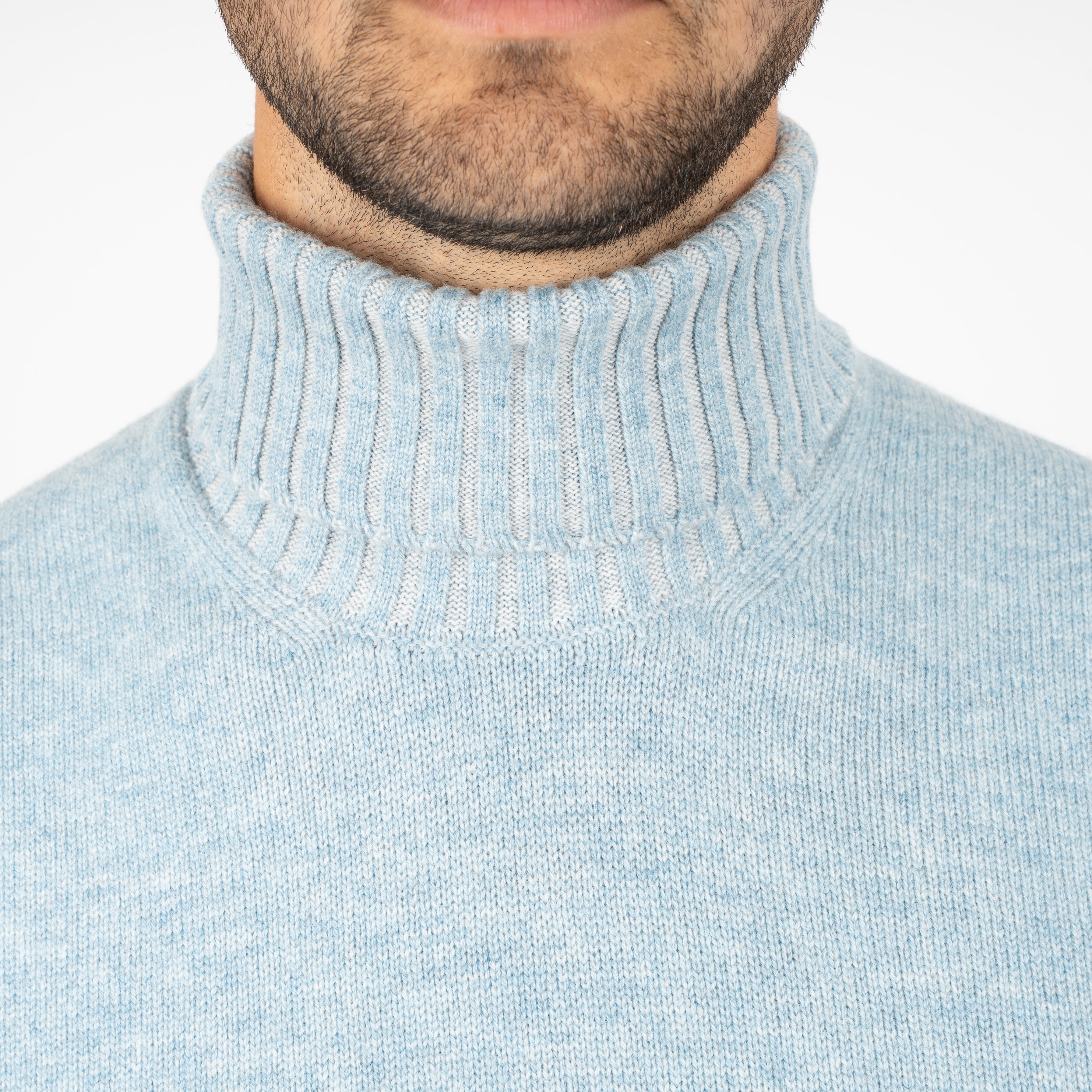 Gran Sasso Coltrui Lichtblauw | Cashmere Lana