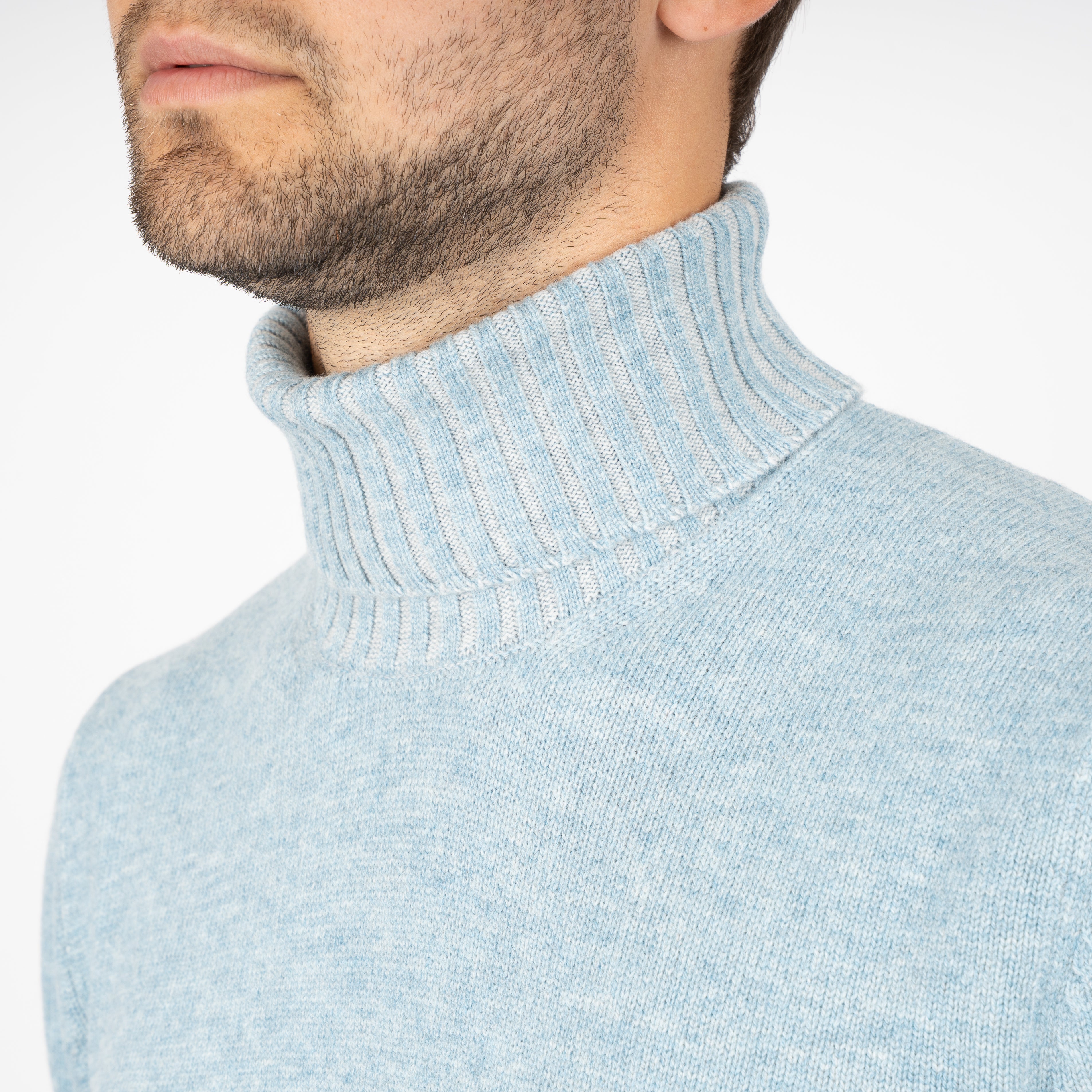 Gran Sasso Coltrui Lichtblauw | Cashmere Lana