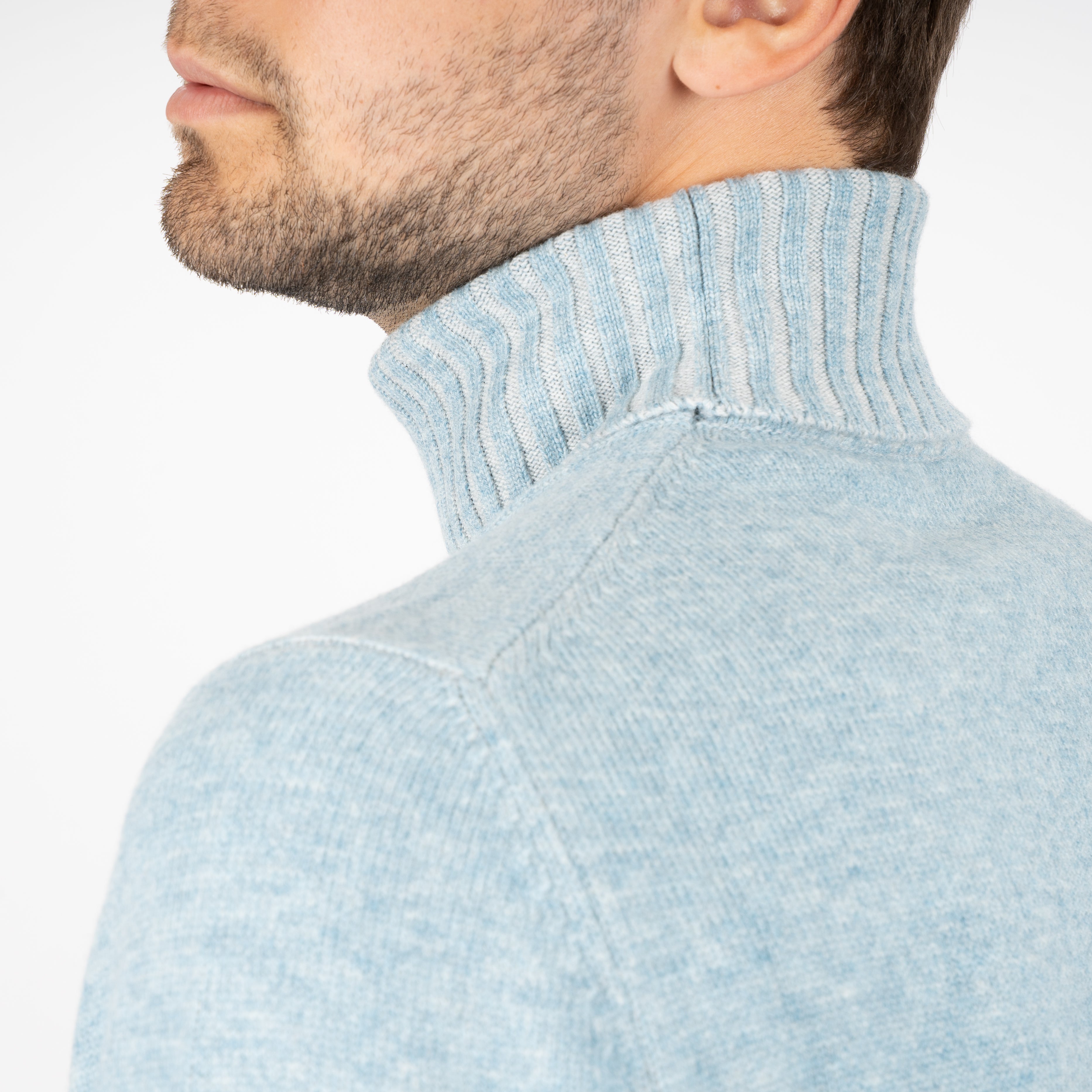 Gran Sasso Coltrui Lichtblauw | Cashmere Lana
