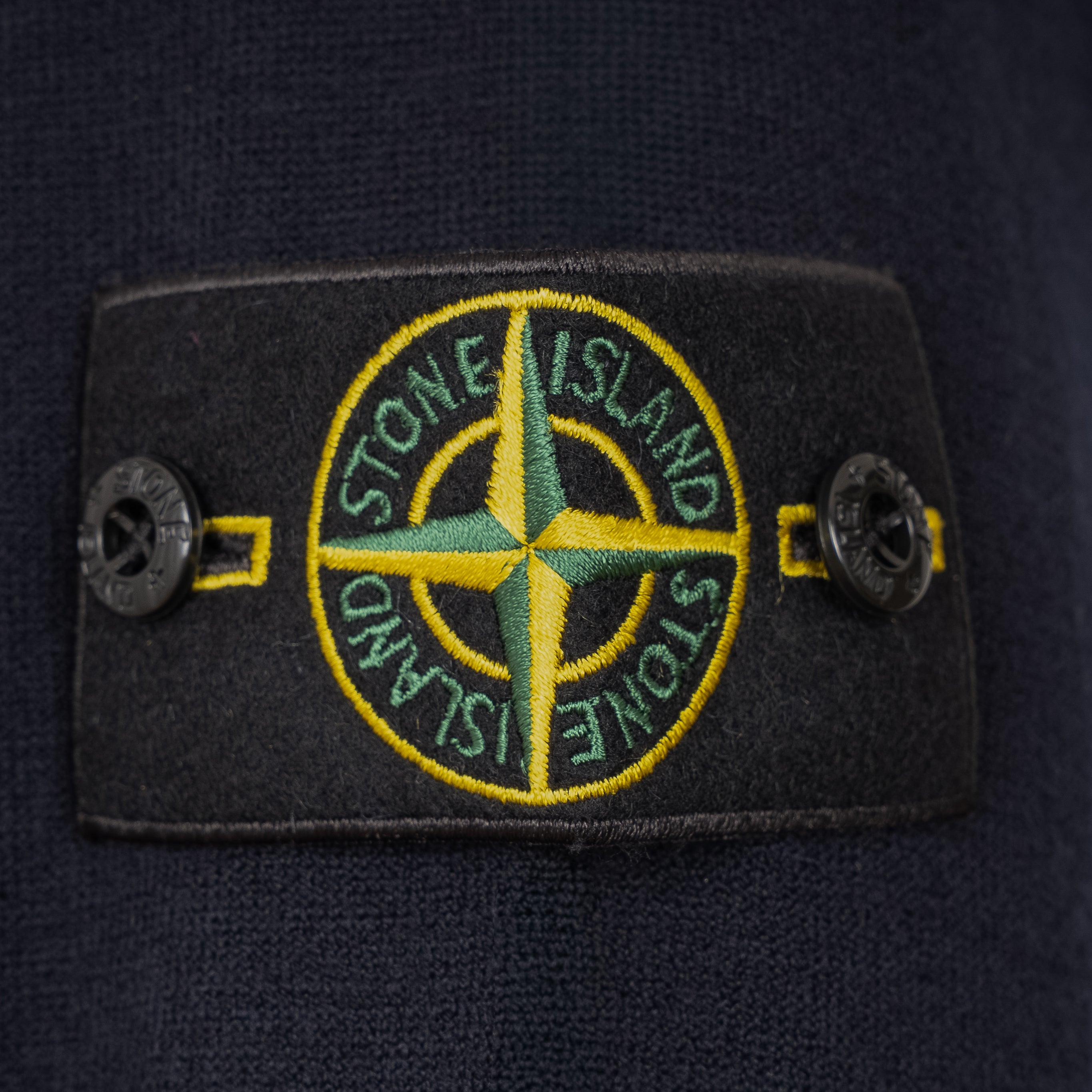 Stone Island Gebreide Trui Blauw | Loose Fit Stretch RWS Wool