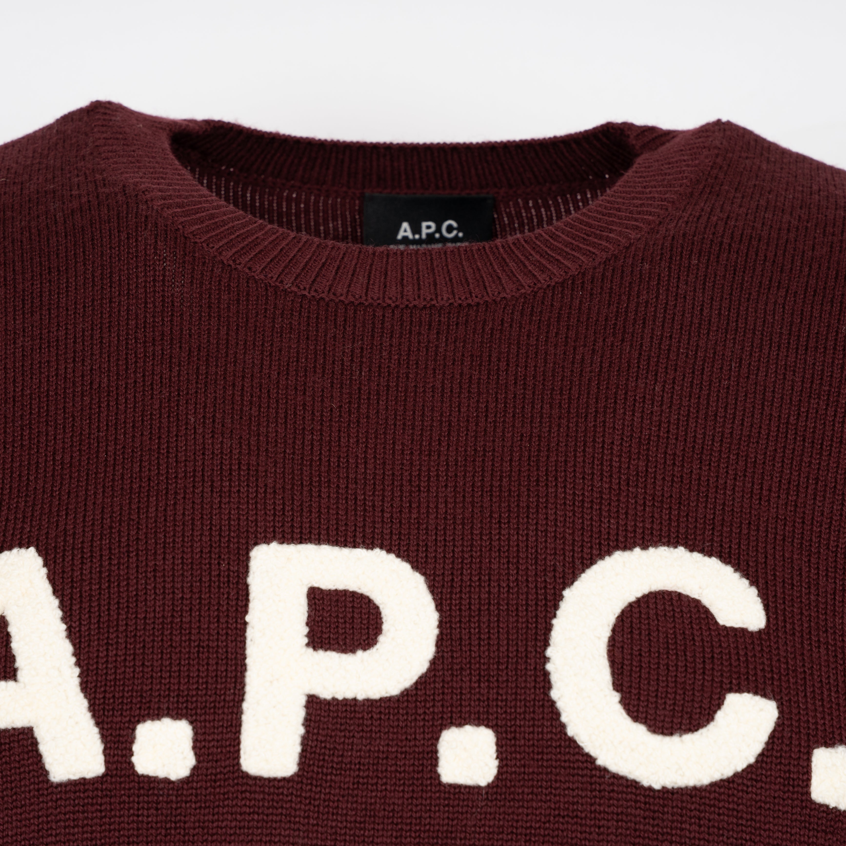 A.P.C. Gebreide Trui Bordeaux | Pull Maurice