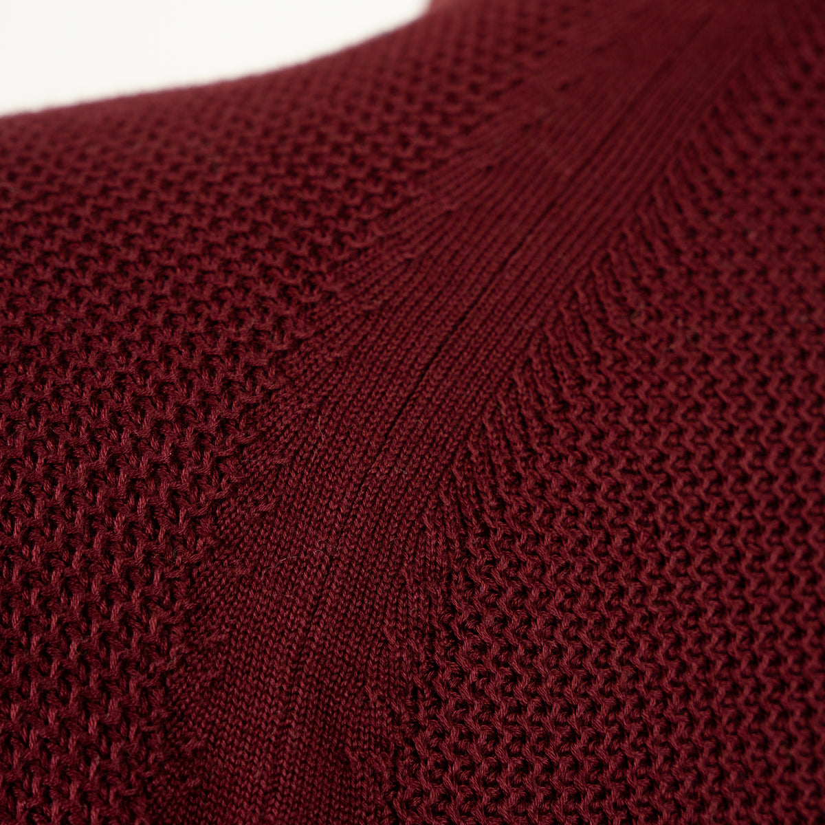 SEVEN DIALS Gebreide Trui Bordeaux Rood | Abuja