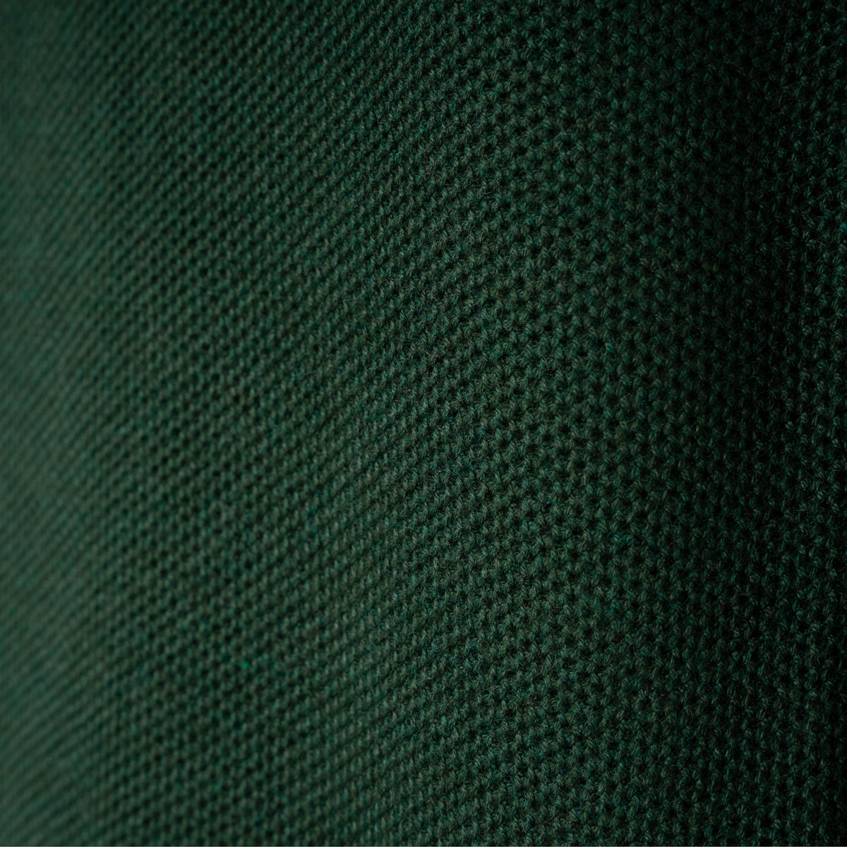 Ralph Lauren Gebreide Trui met Rits Donkergroen | Mesh-Knit Cotton
