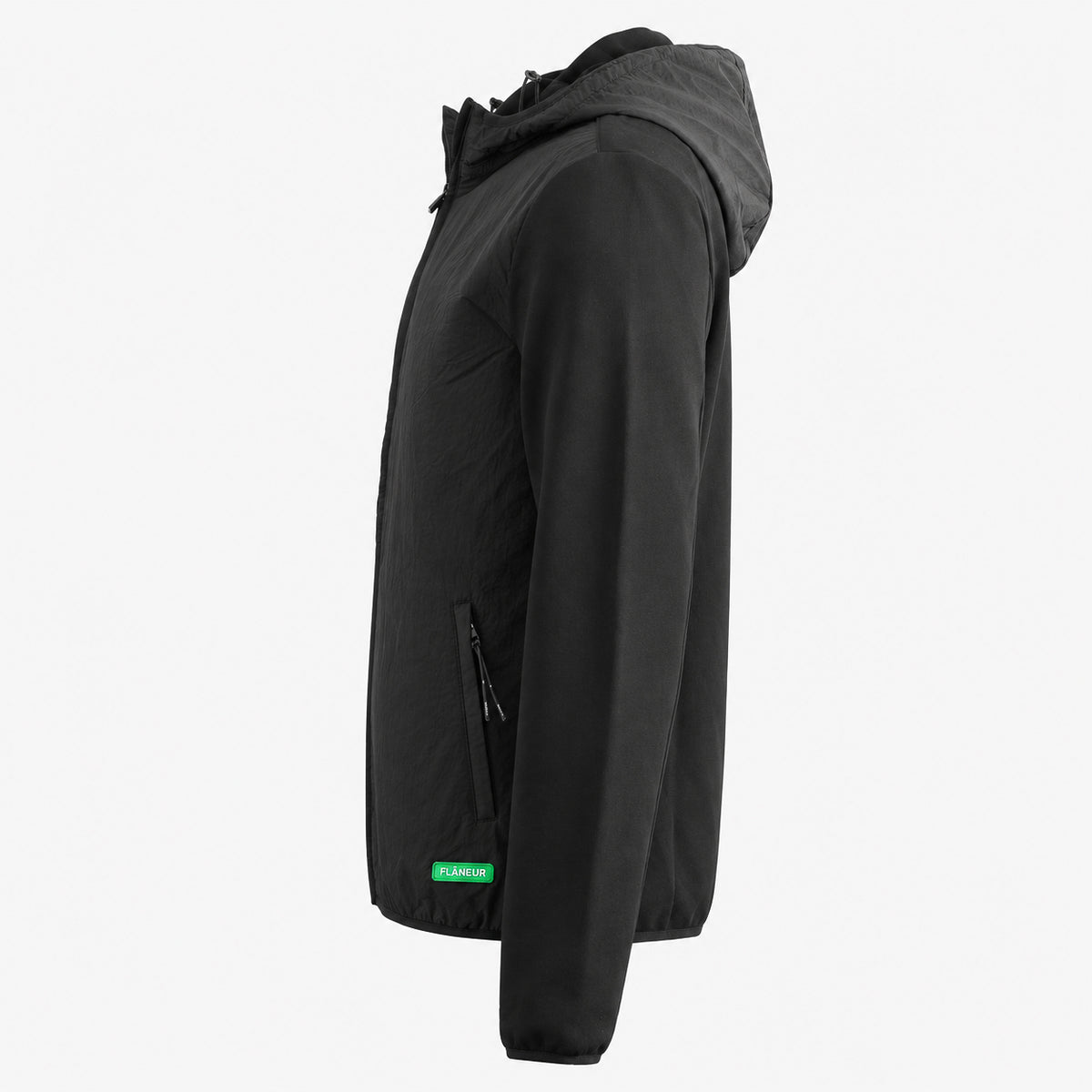 Flaneur Hybride Jack Zwart | Badge Technical Zip-Up