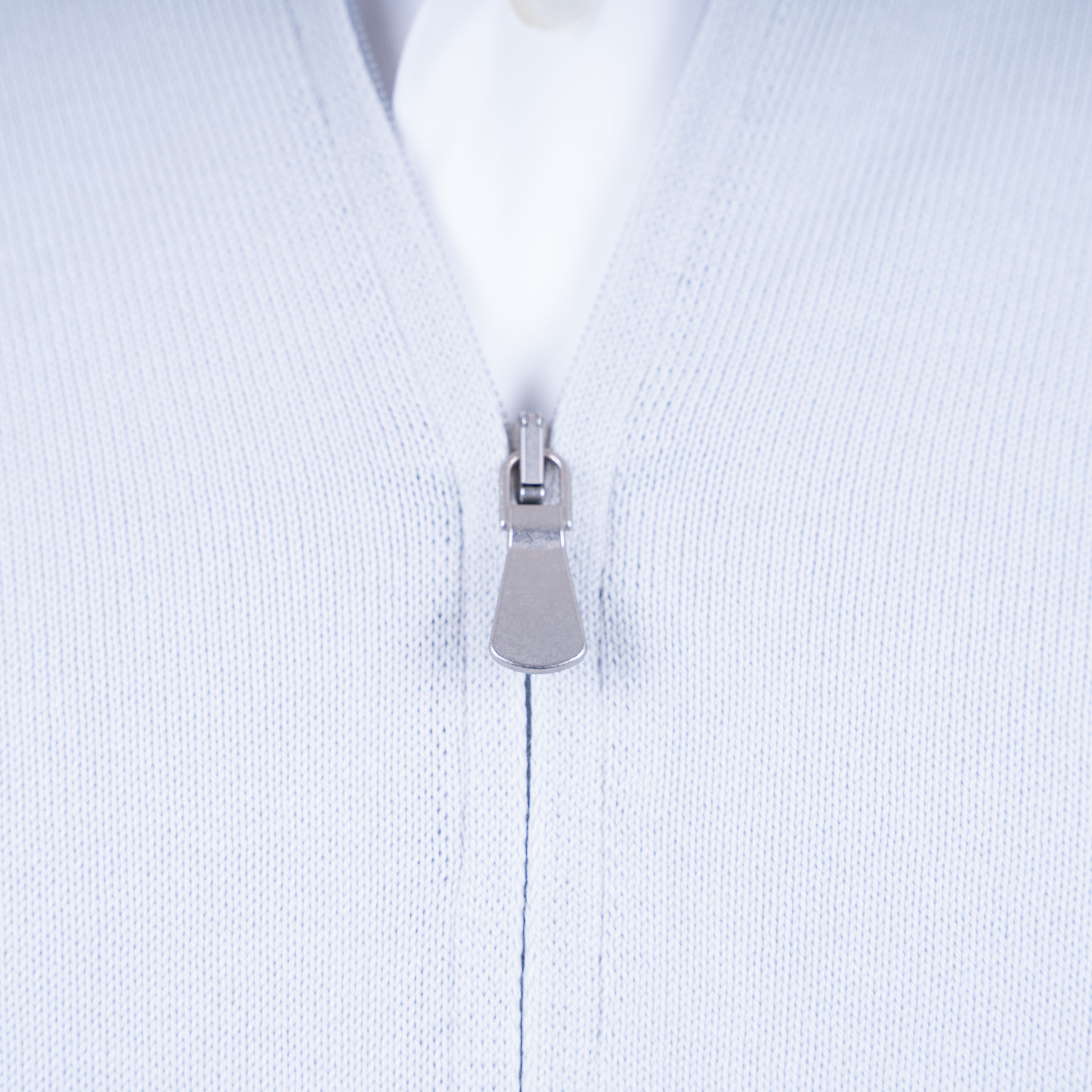 Gran Sasso Gebreid Vest Grijs | Pure Cotton