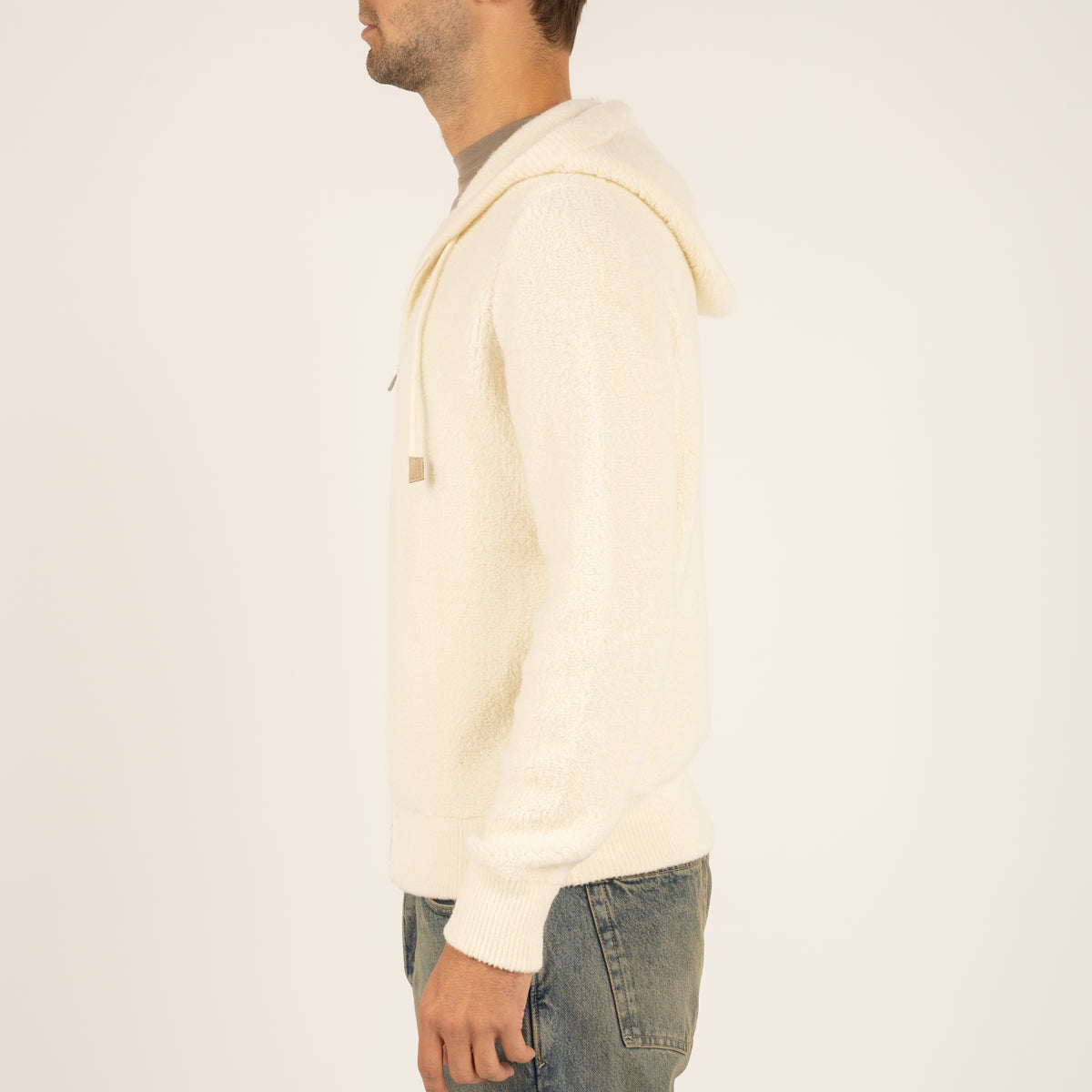 Gran Sasso Vest Crème | Teddy