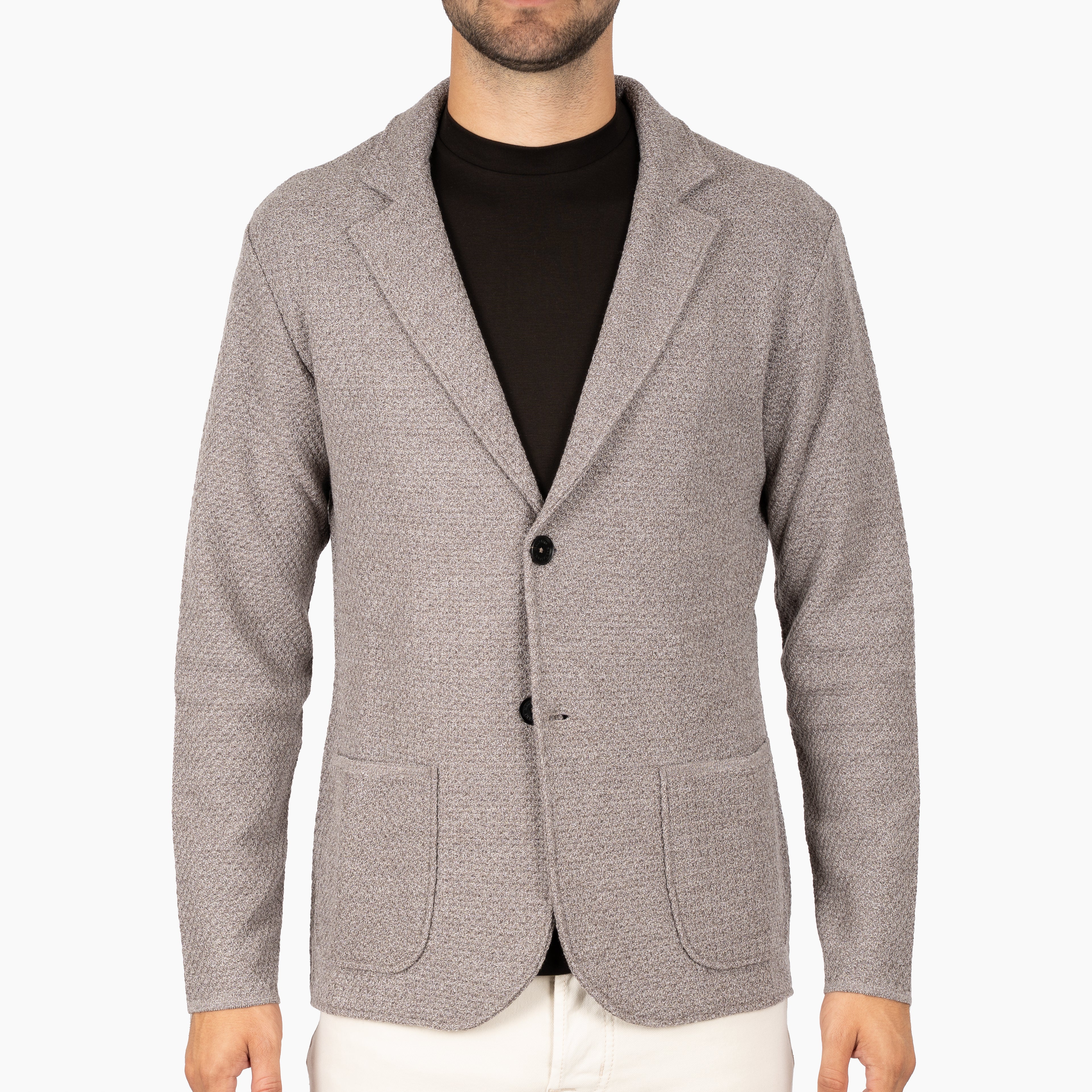 Maurizio Baldassari Gebreid Colbert Beige | San Marco Swacket