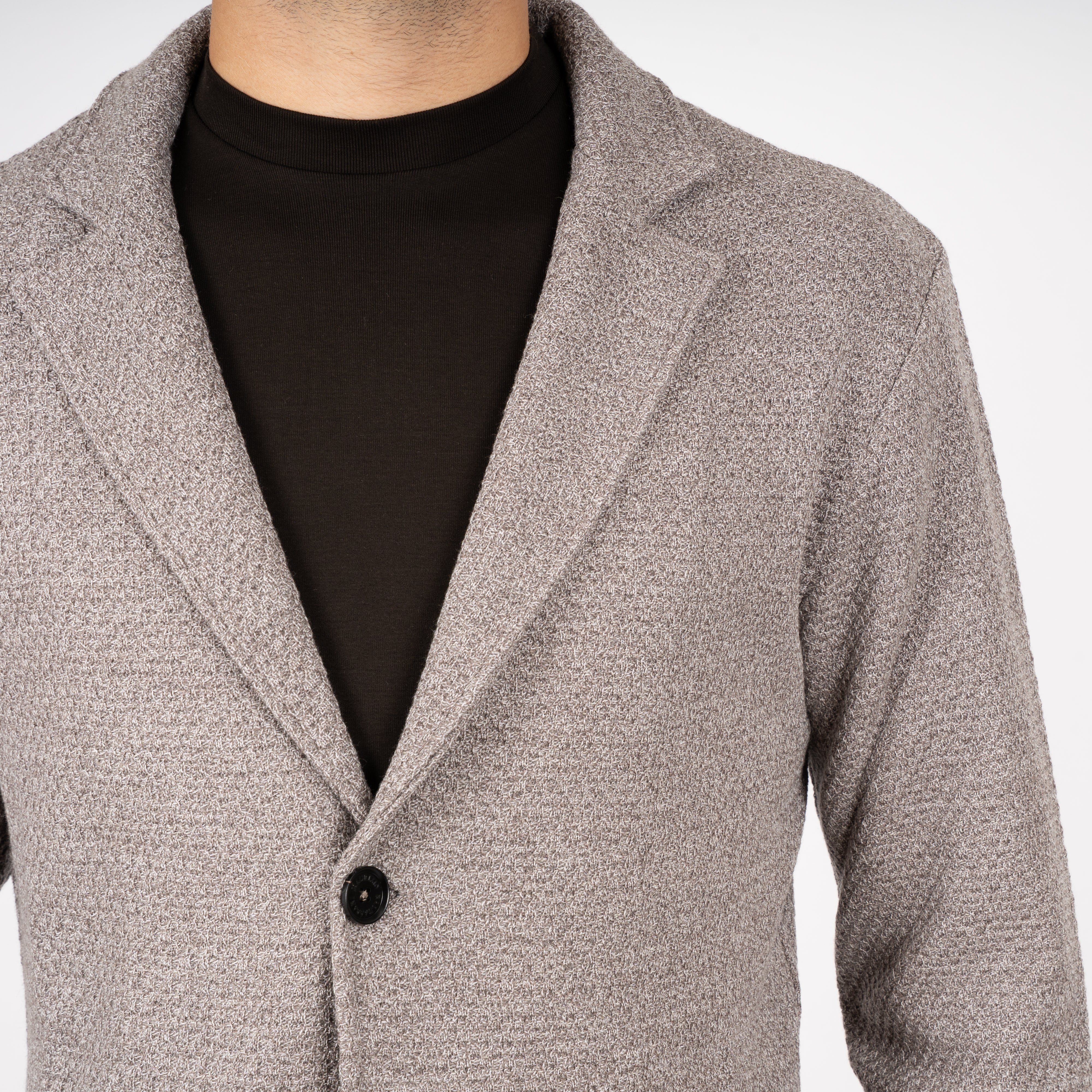Maurizio Baldassari Gebreid Colbert Beige | San Marco Swacket