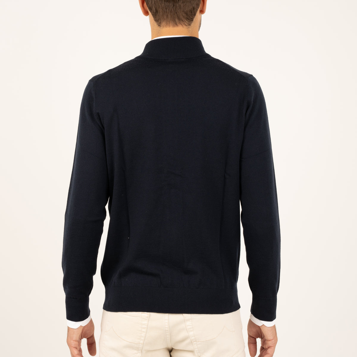 SEVEN DIALS Gebreid Vest met rits Blauw | Paul