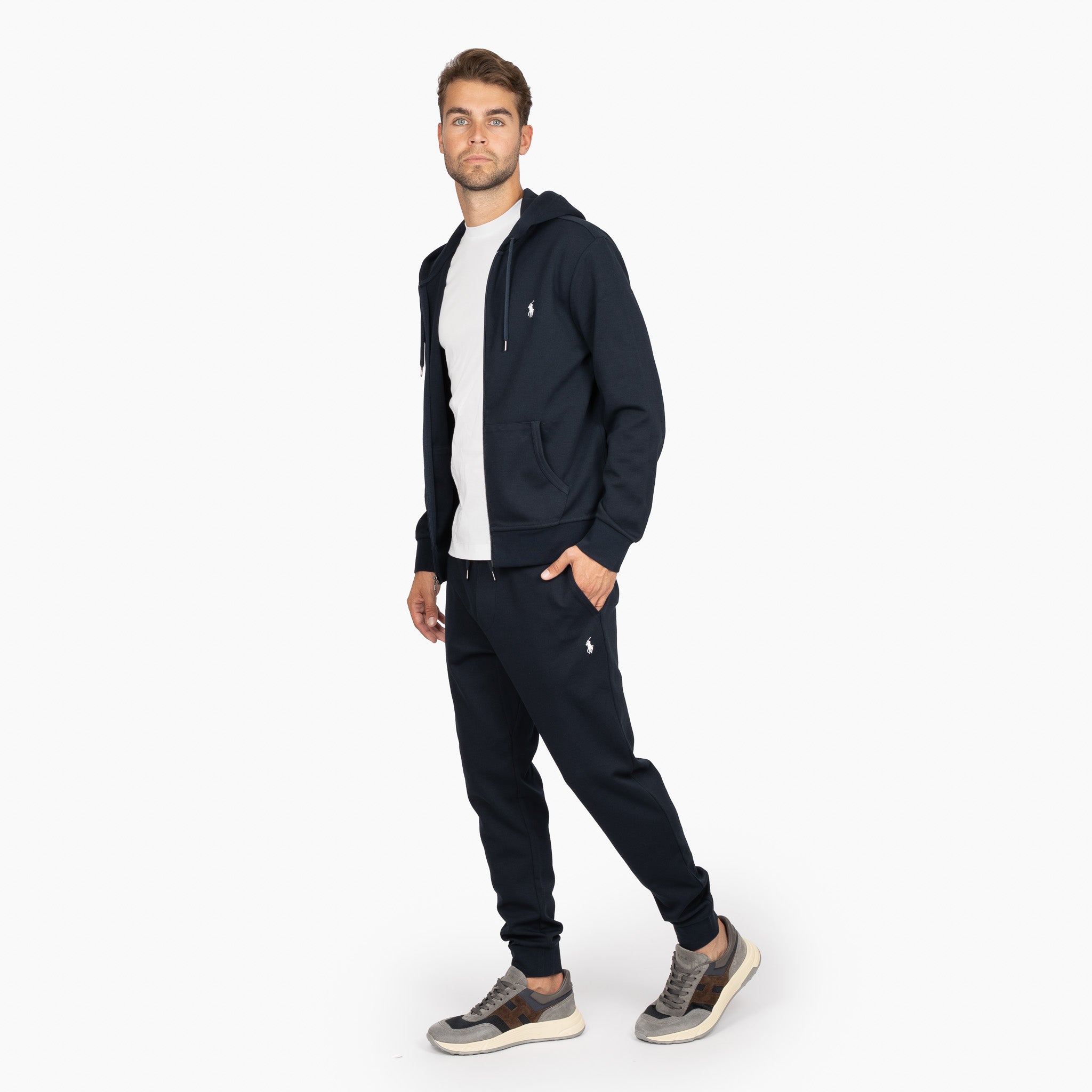 Ralph Lauren Vest Blauw | Double-Knit