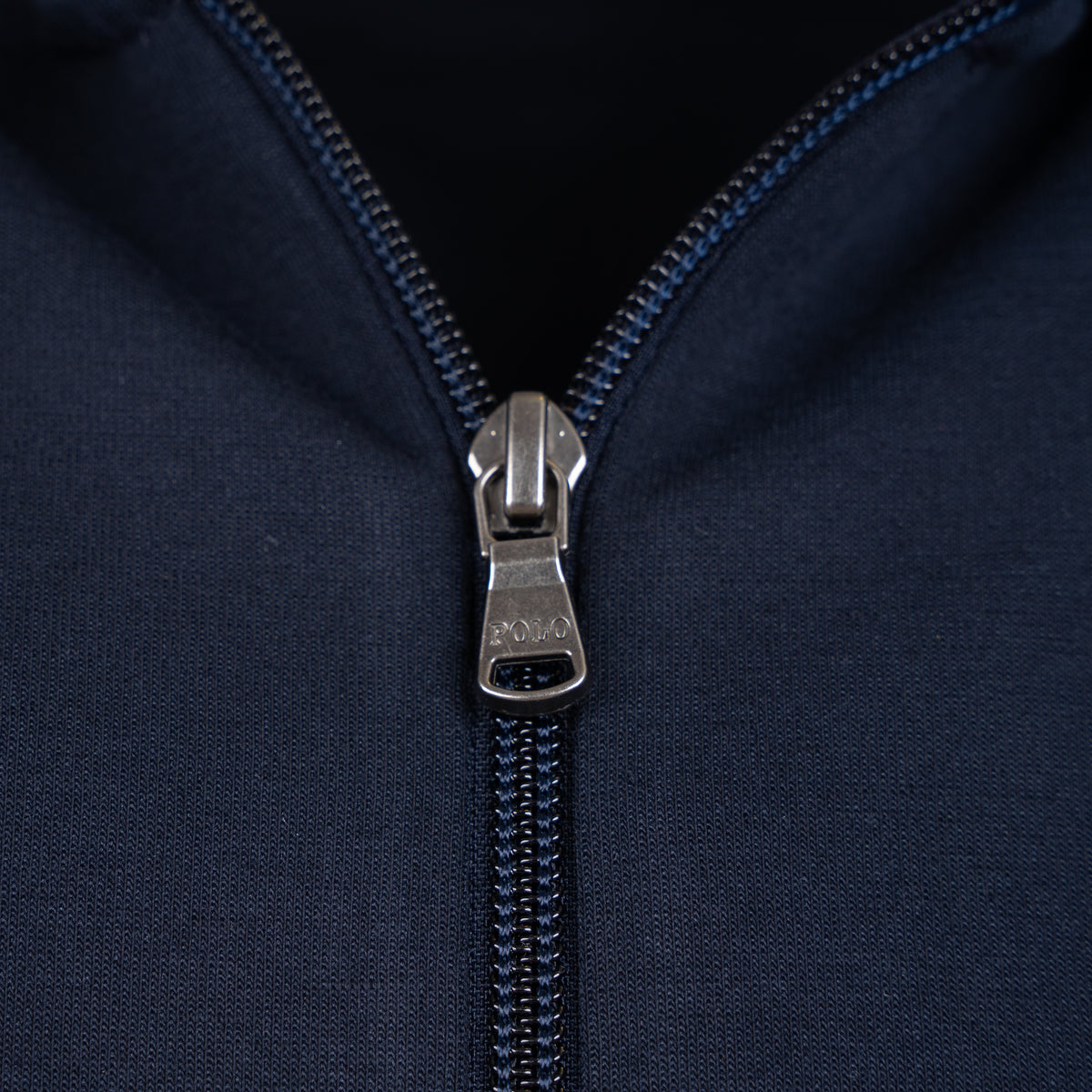 Ralph Lauren Vest Blauw | Double-Knit