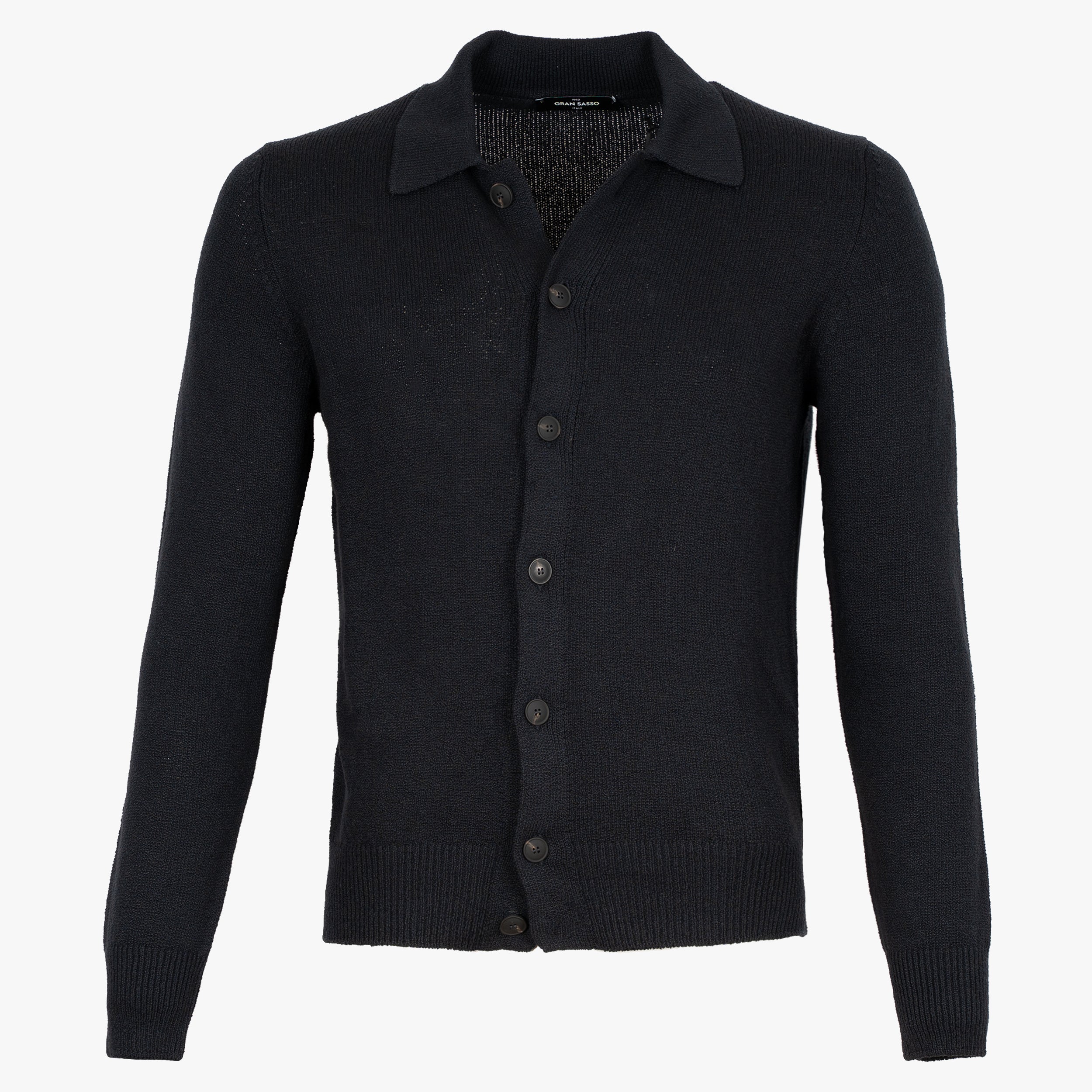 Gran Sasso Cardigan Blauw | Cashmere Cotton