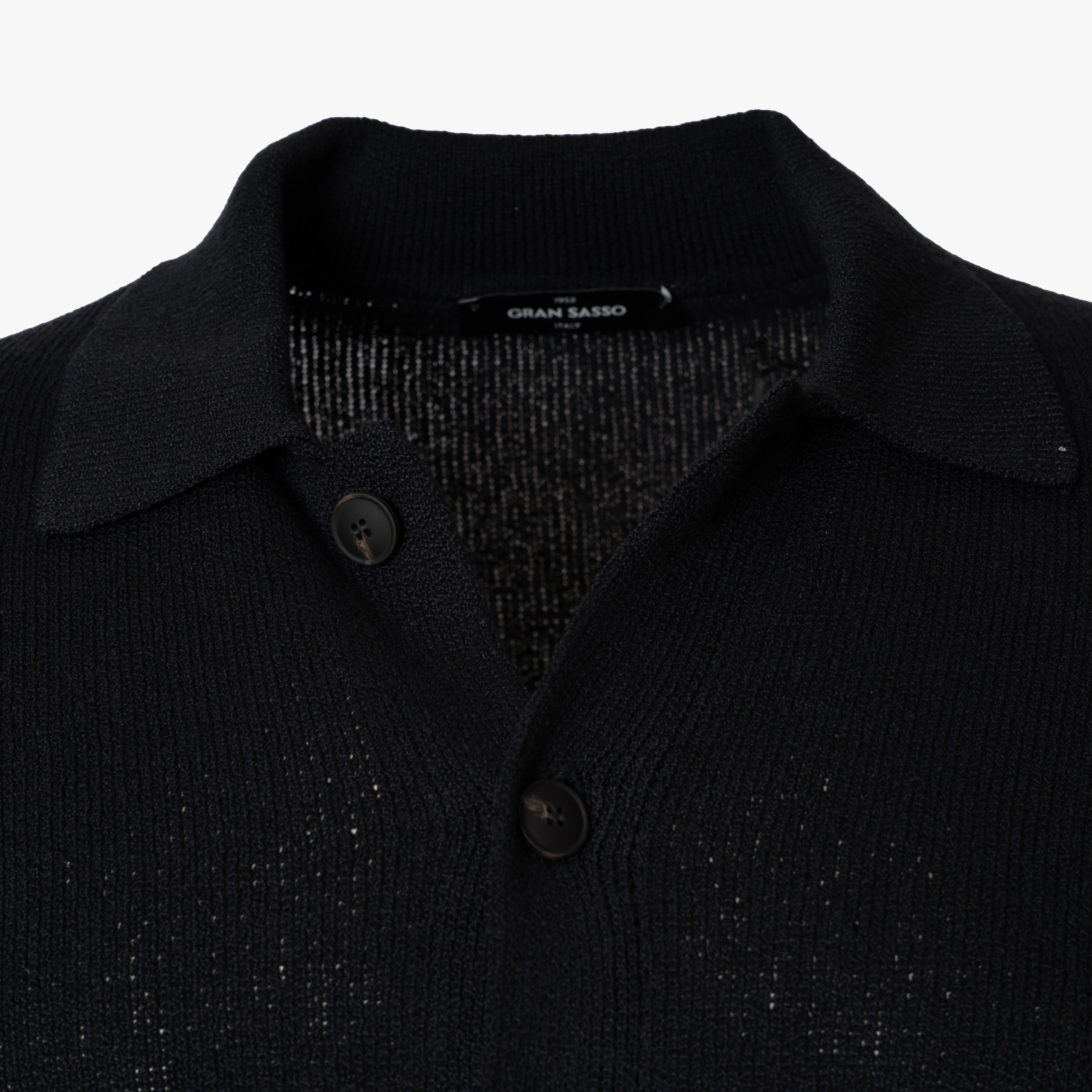 Gran Sasso Cardigan Blauw | Cashmere Cotton