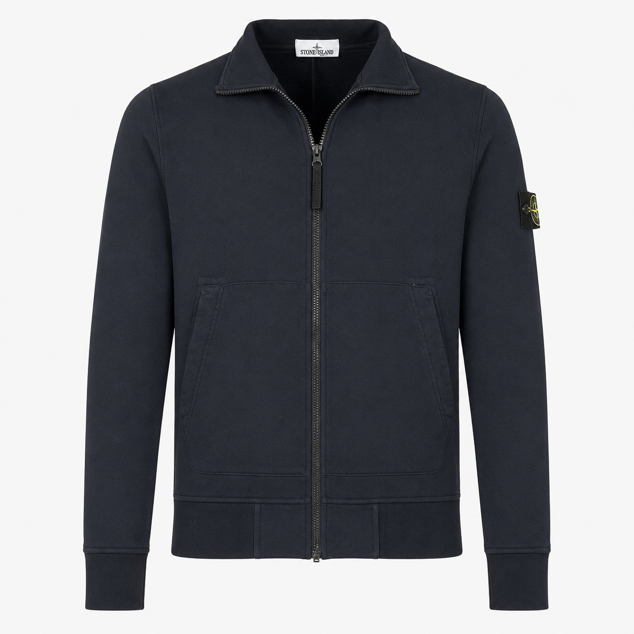 Stone Island Vest Blauw | Organic Cotton Fleece