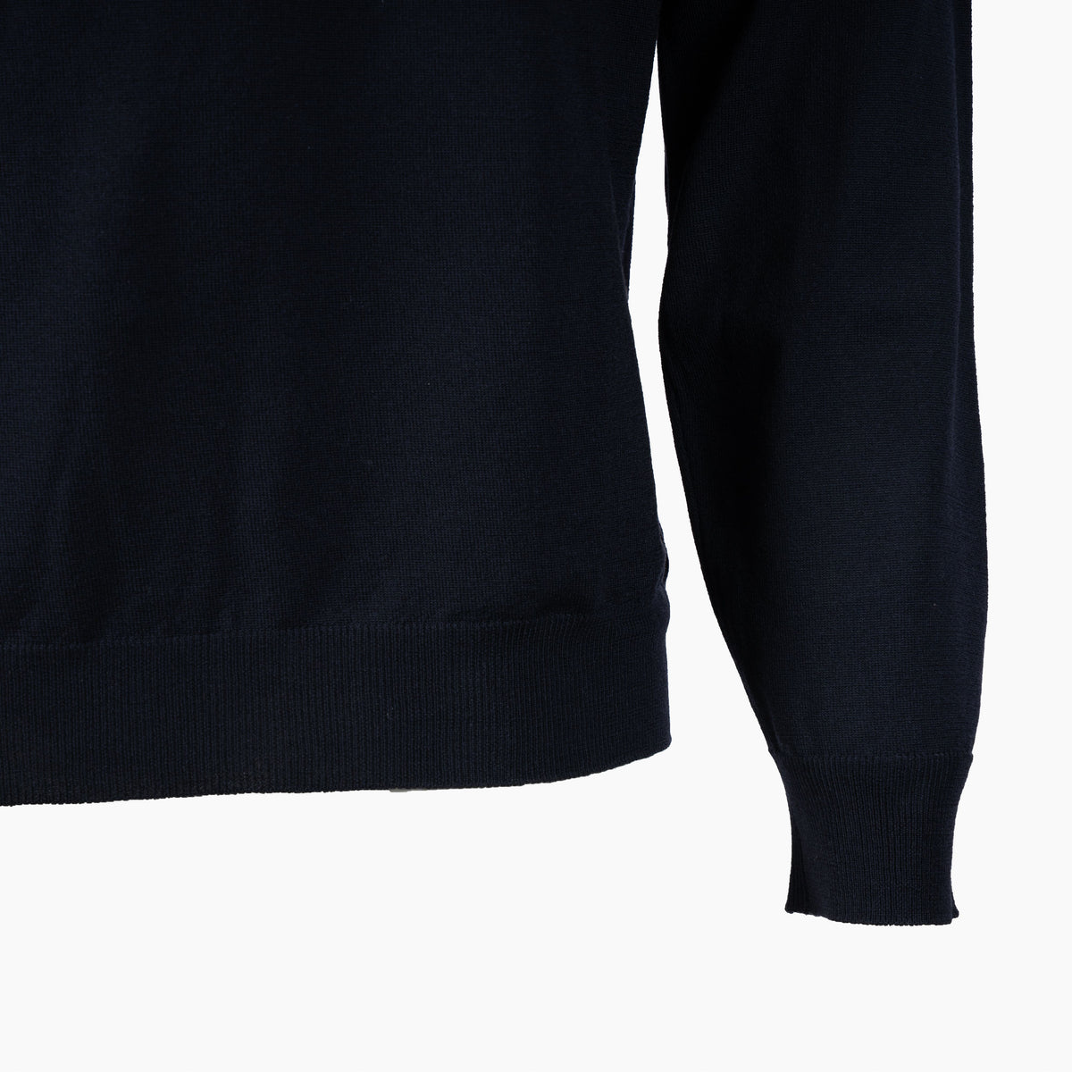 Slowear Gebreide Polo Lange Mouw Blauw | Flexwool