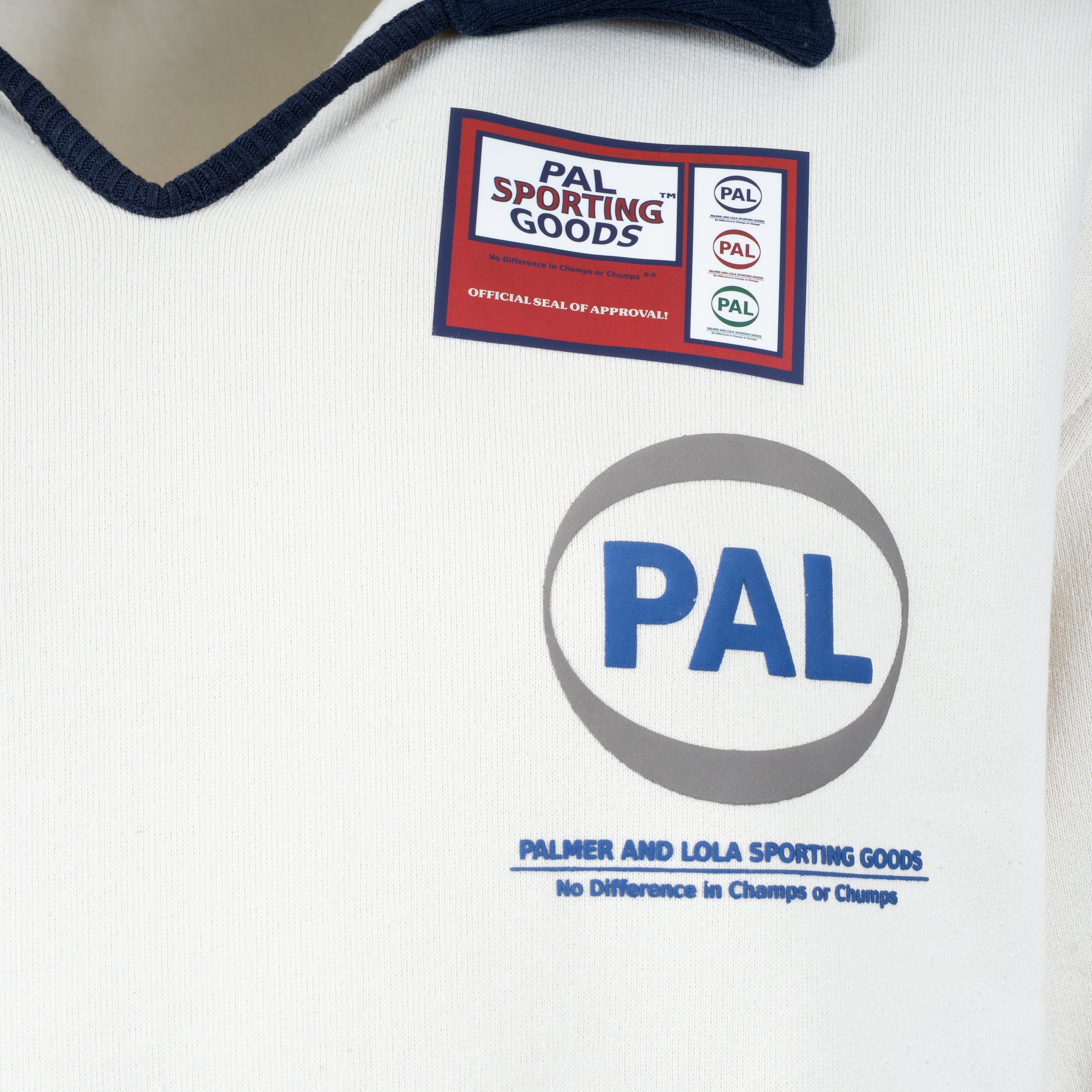 Pal Sporting Goods Polo Sweater Crème | Pre Game
