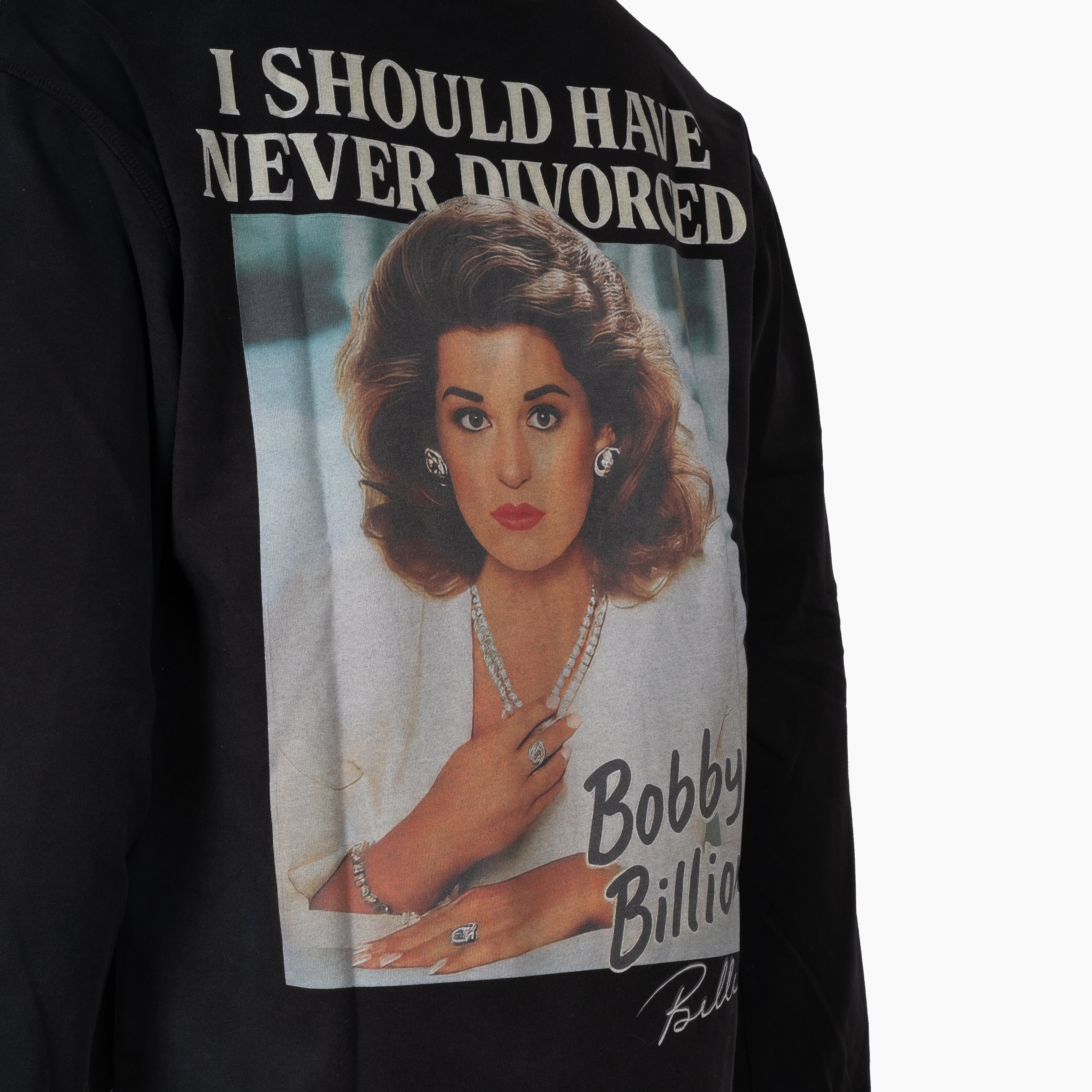 Hopeium Longsleeve Backprint Zwart | Divorce