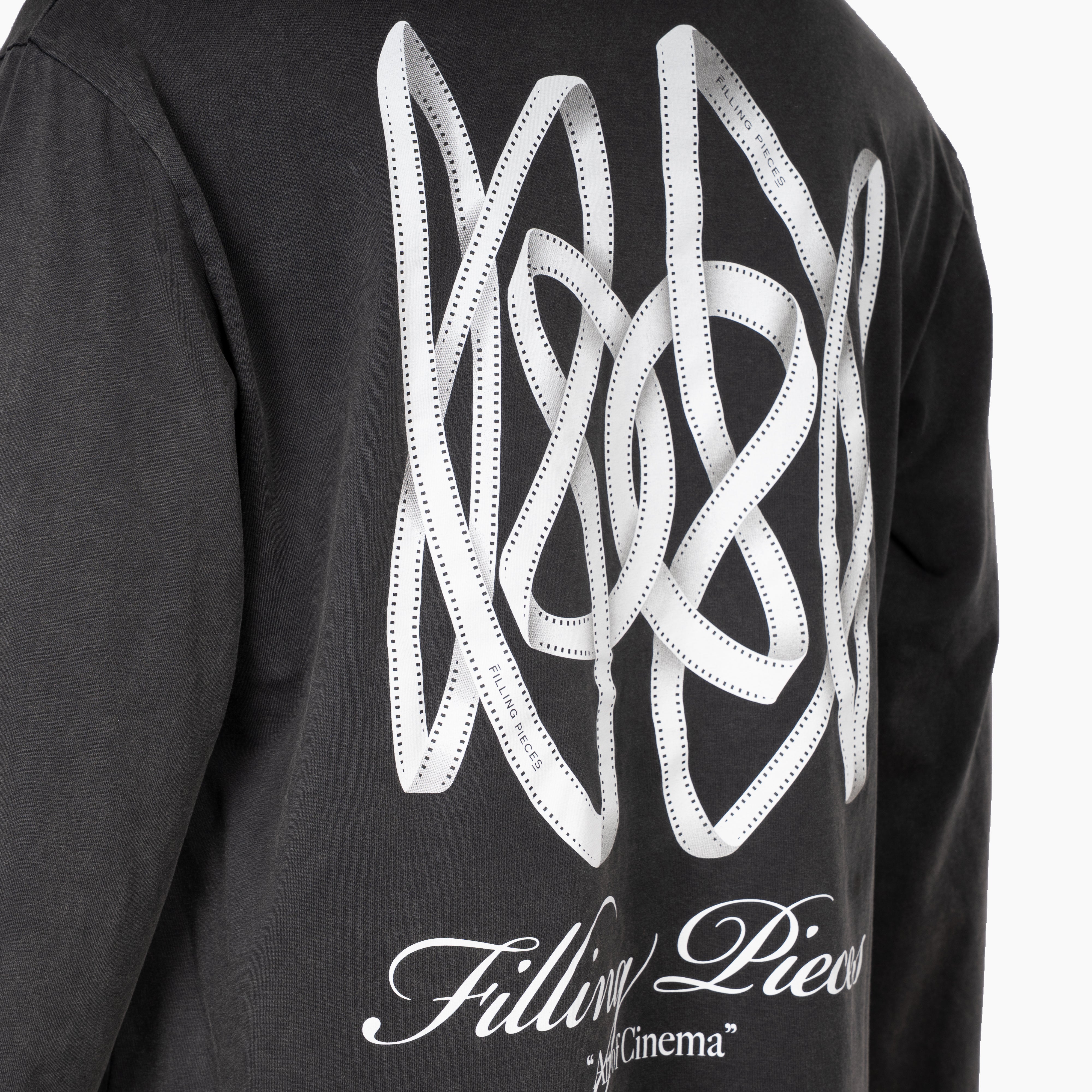 Filling Pieces Longsleeve Zwart | Film Strip