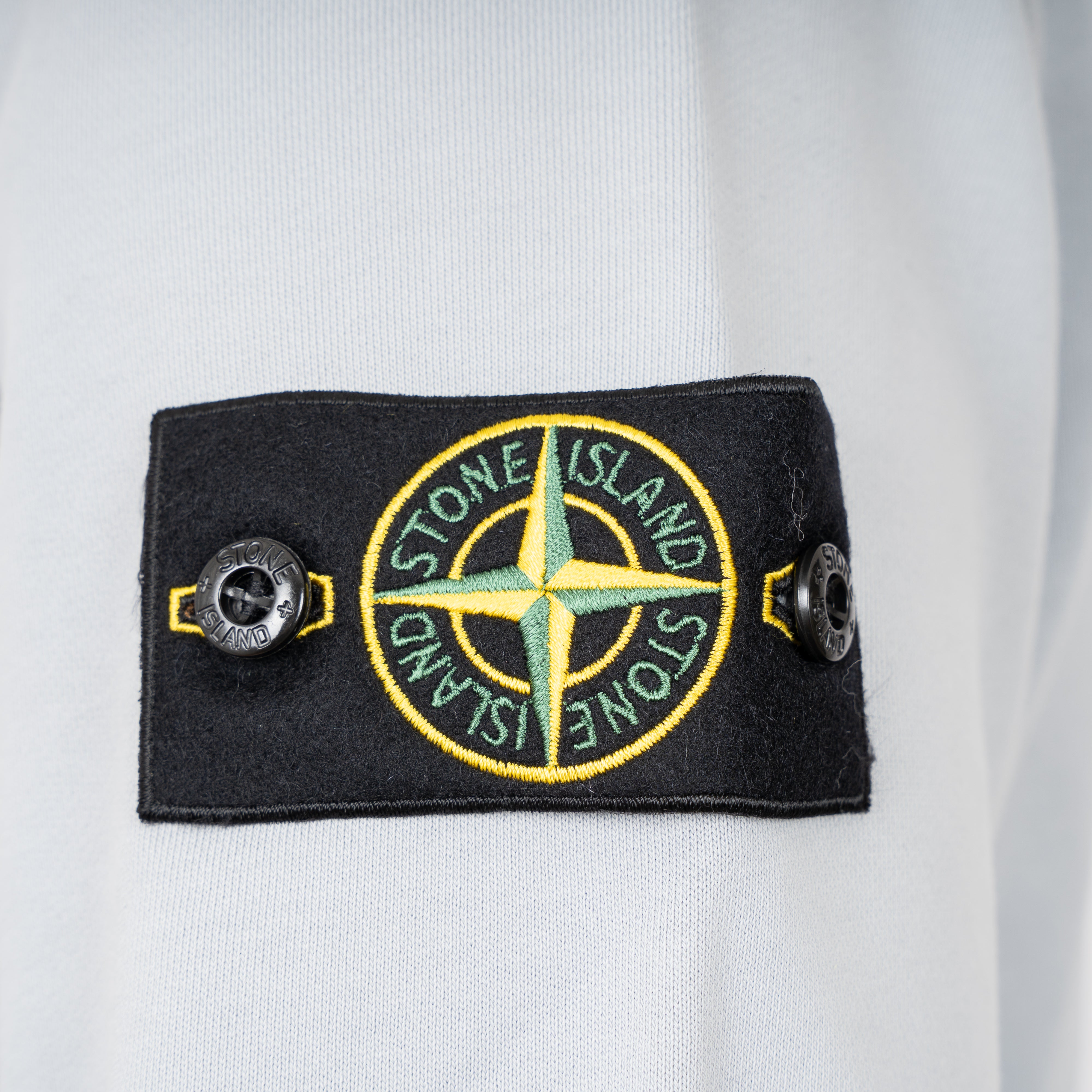 Stone Island Sweater Grijs | Organic Cotton Fleece