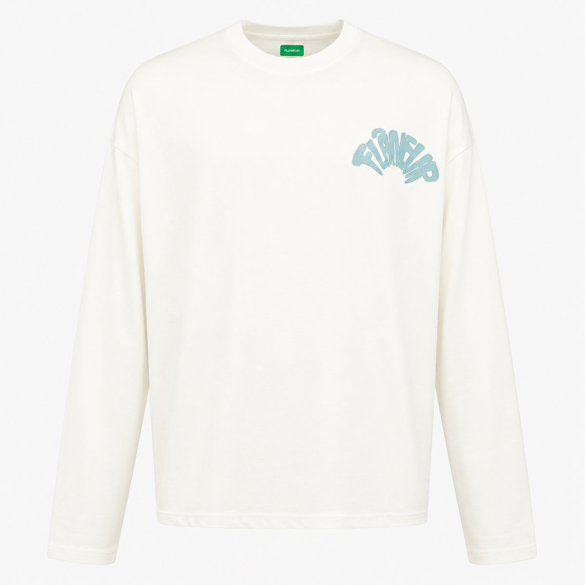 Flaneur Longsleeve Wit | Sounds Good