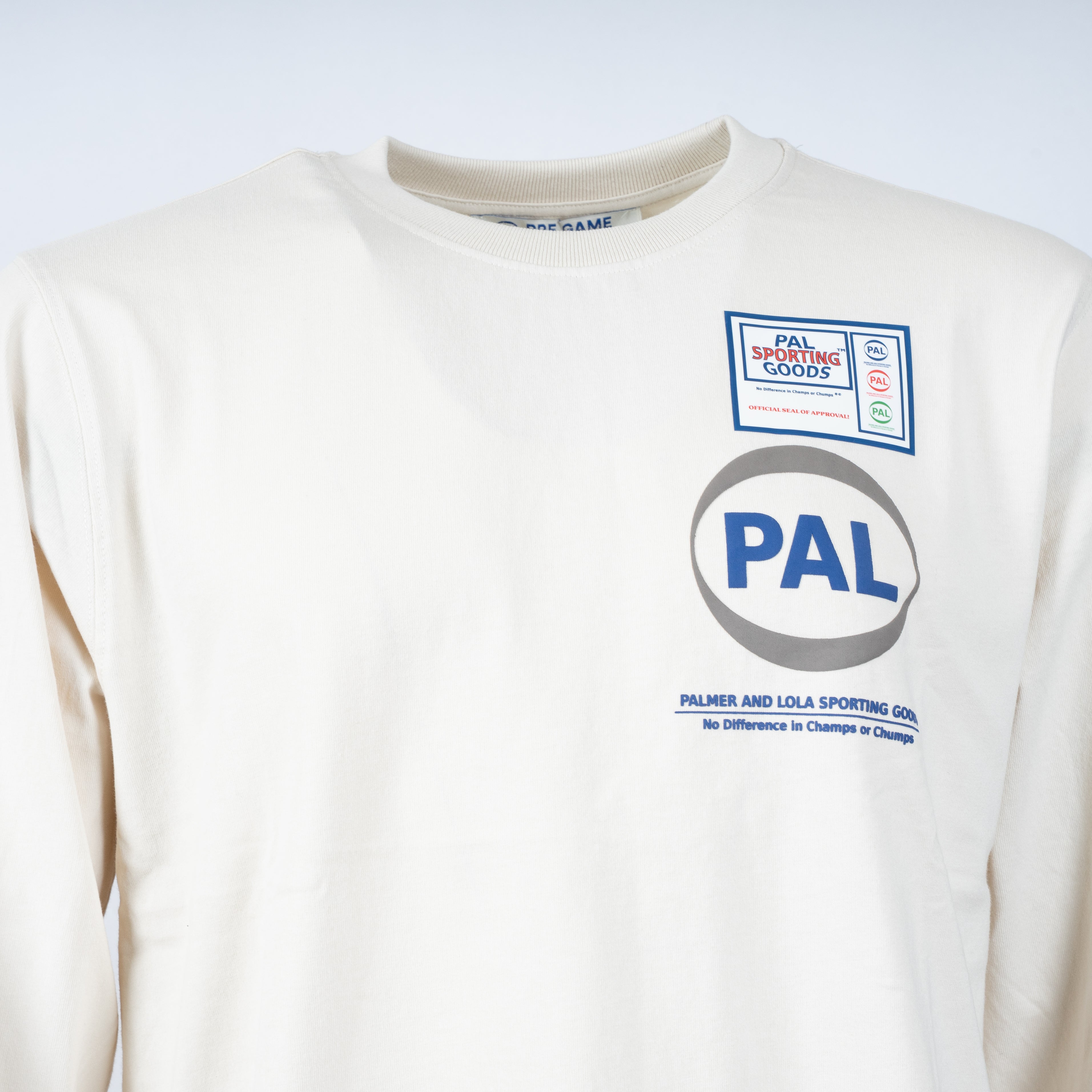 Pal Sporting Goods Longsleeve Backprint Crème | Pre Game