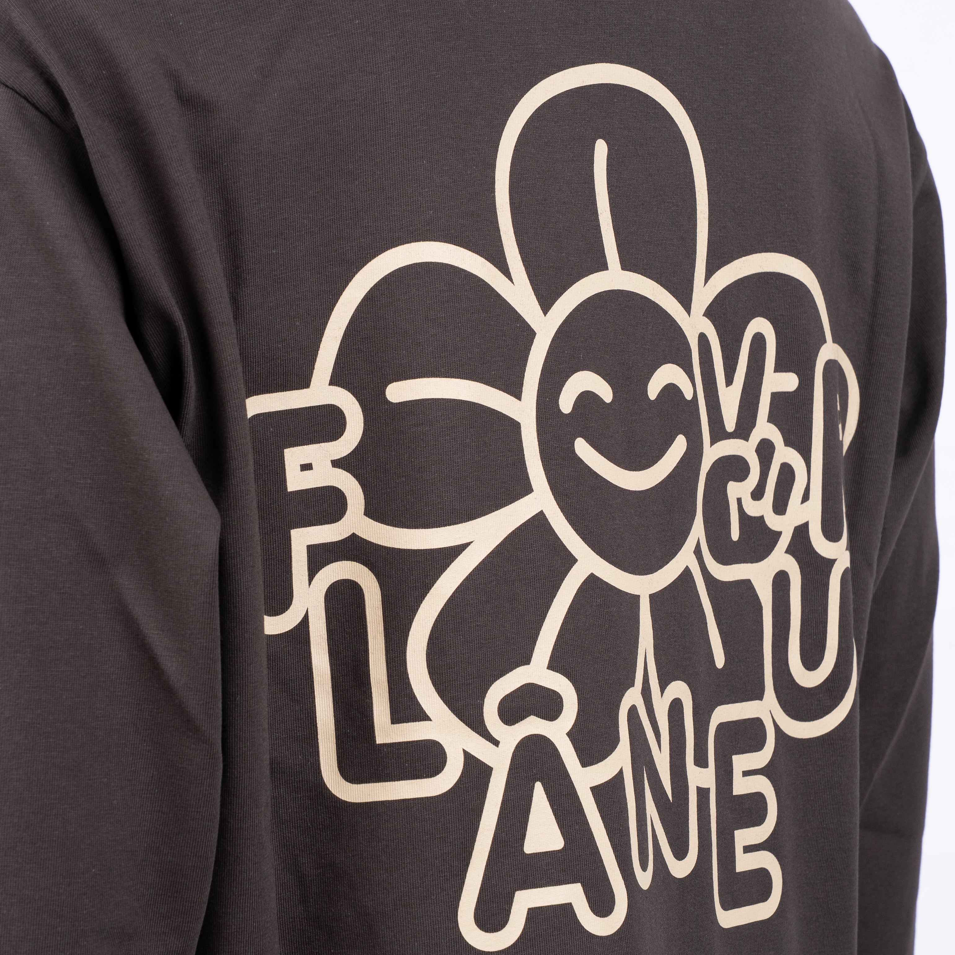 Flaneur Longsleeve Bruin | Happy Flower