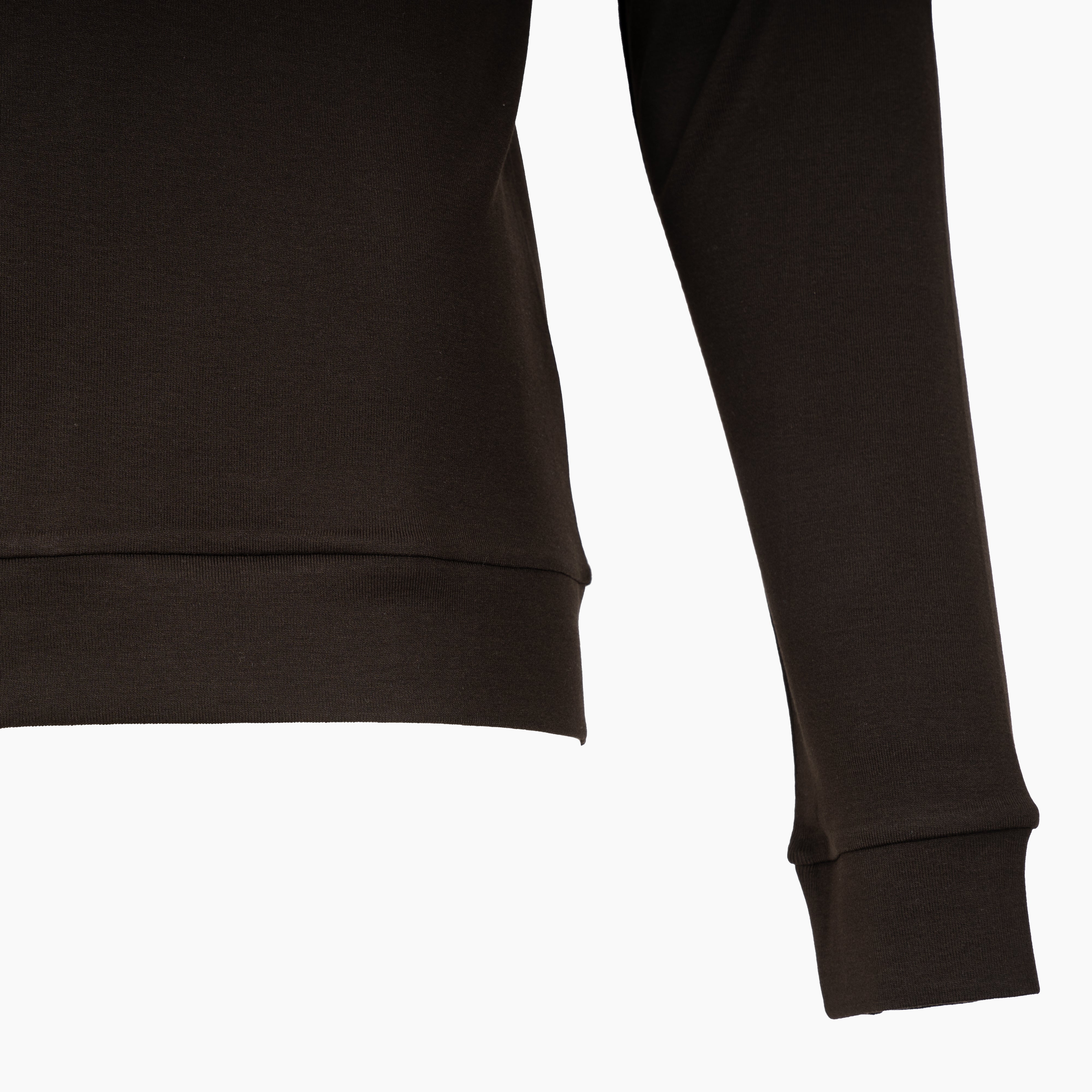 Stefan Brandt Polo Lange Mouw Bruin | LIM 3B FR 30