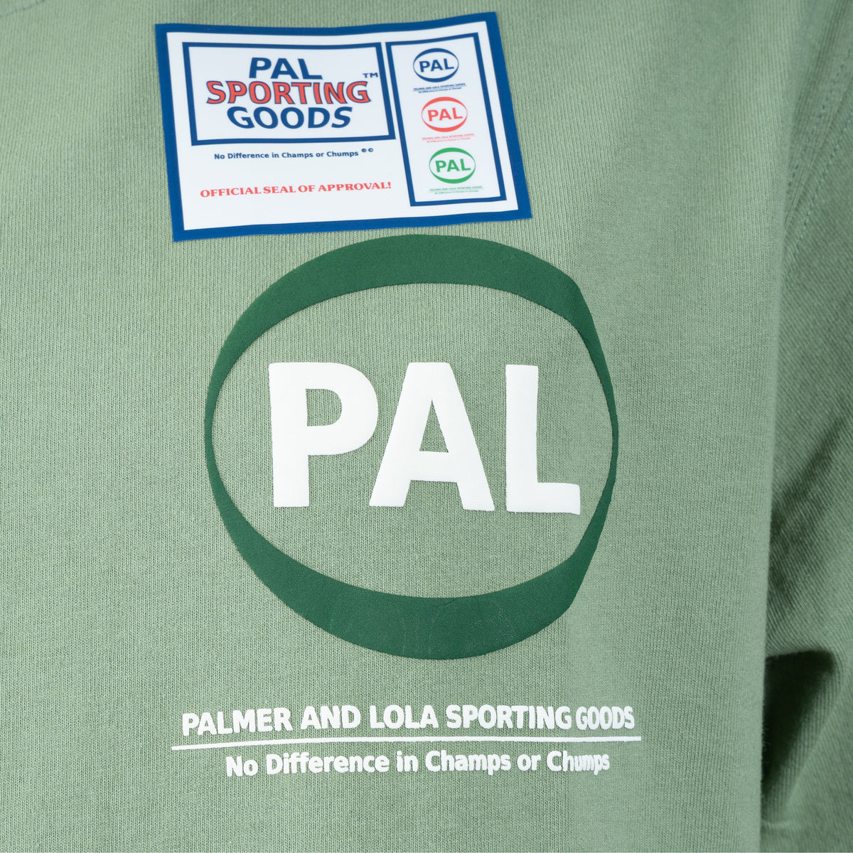 Pal Sporting Goods T-Shirt Backprint Groen | Pre Game
