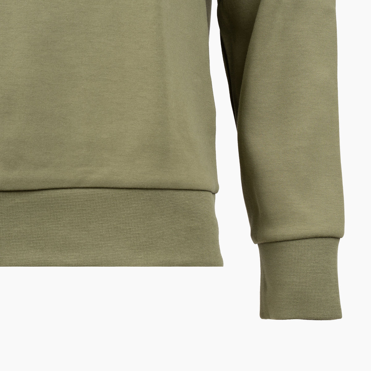 Ralph Lauren Sweater met Rits Groen | Double-Knit