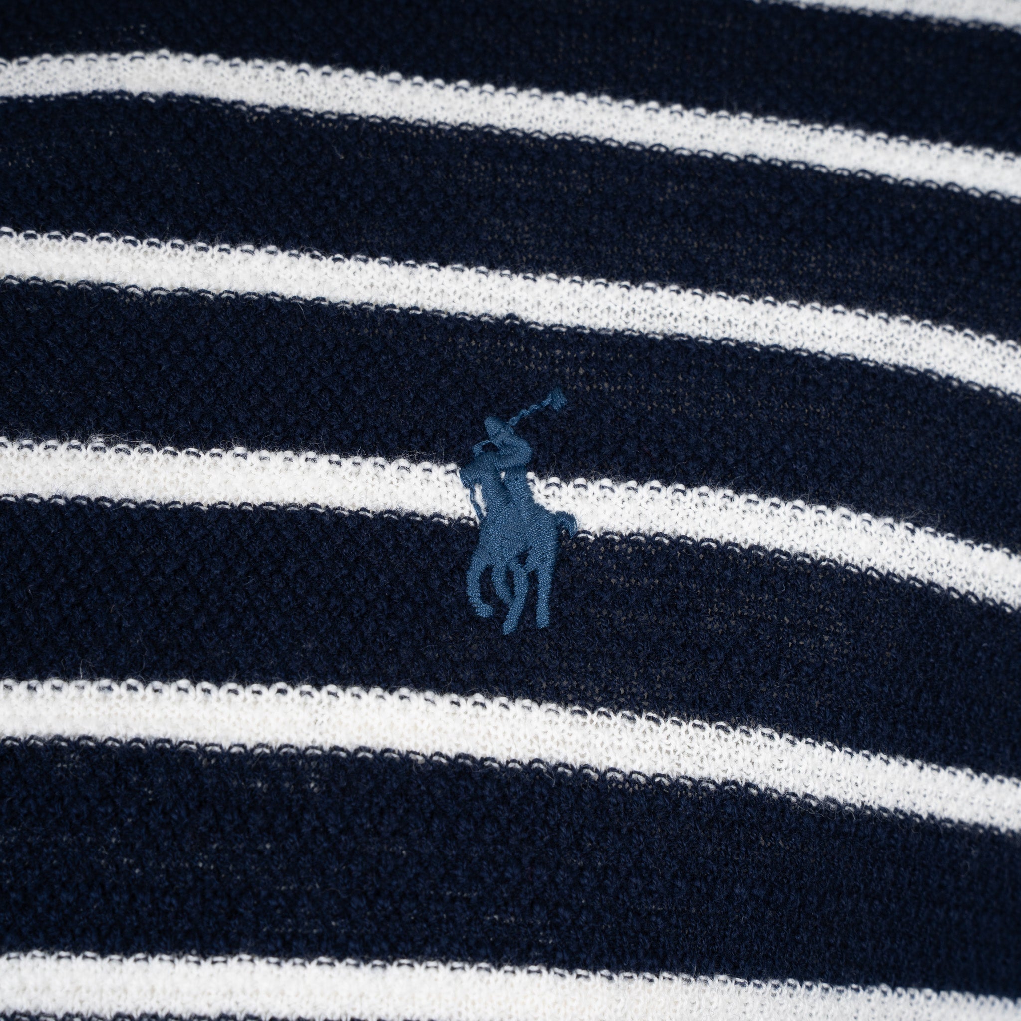 Ralph Lauren Polo Blauw Wit Gestreept | Cotton-Linnen