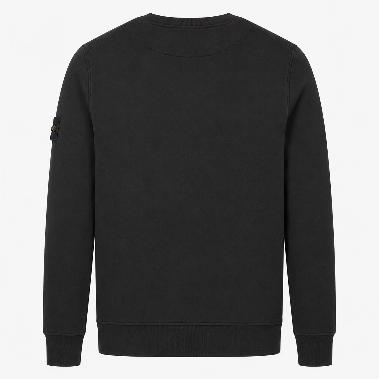 Stone Island Sweater Zwart | Organic Cotton Fleece