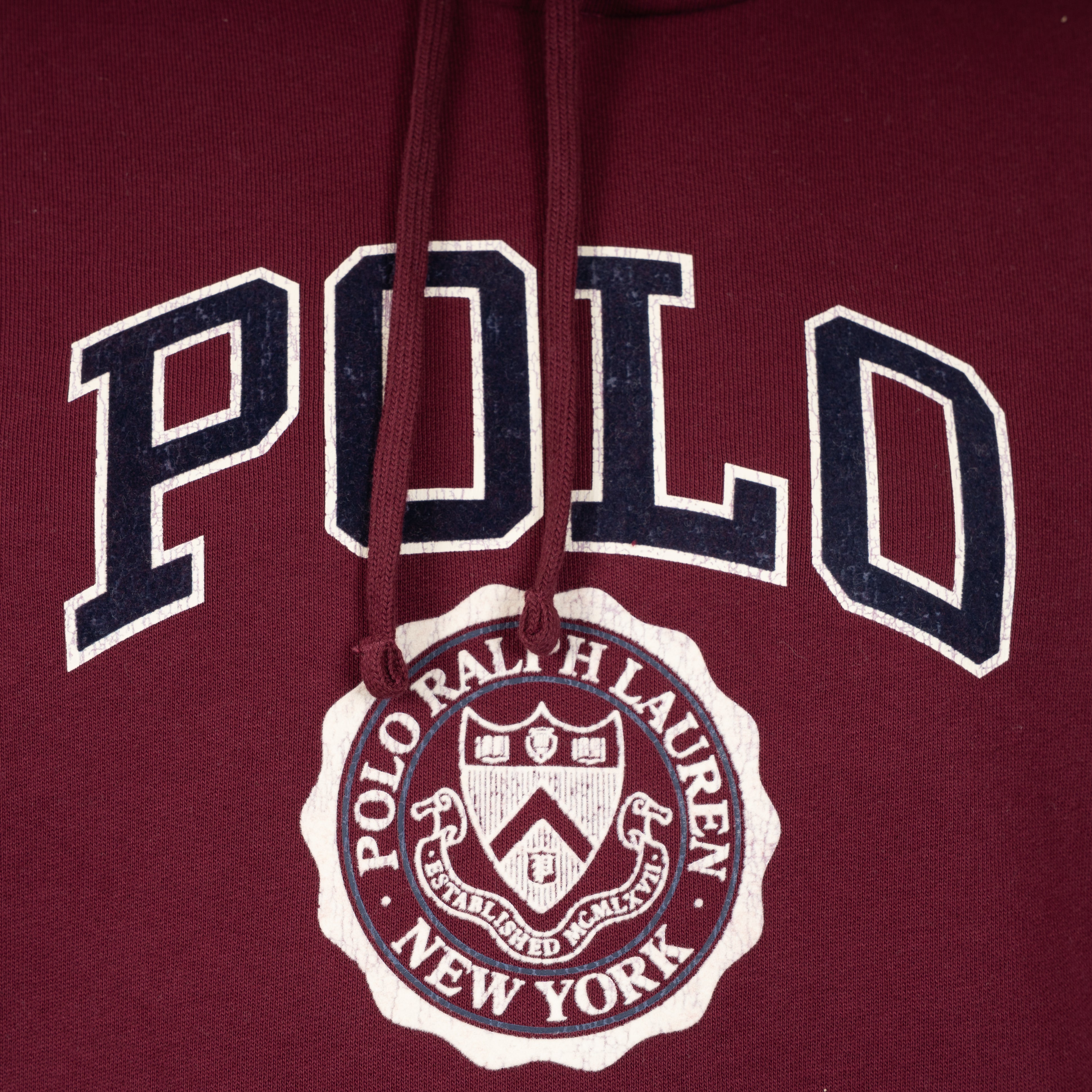 Ralph Lauren Hoodie Rood | Logo Fleece